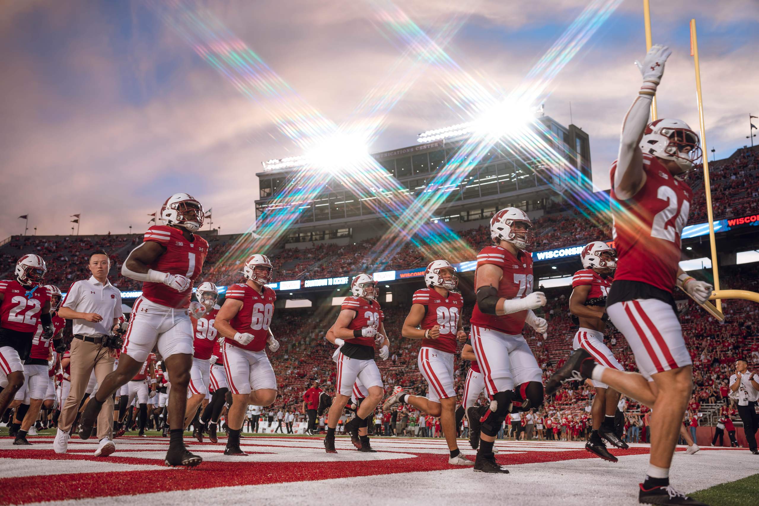 Wisconsin Badgers vs. Western Michigan Broncos at Camp Randall Stadium August 30, 2024, photography by Ross Harried for Second Crop Sports