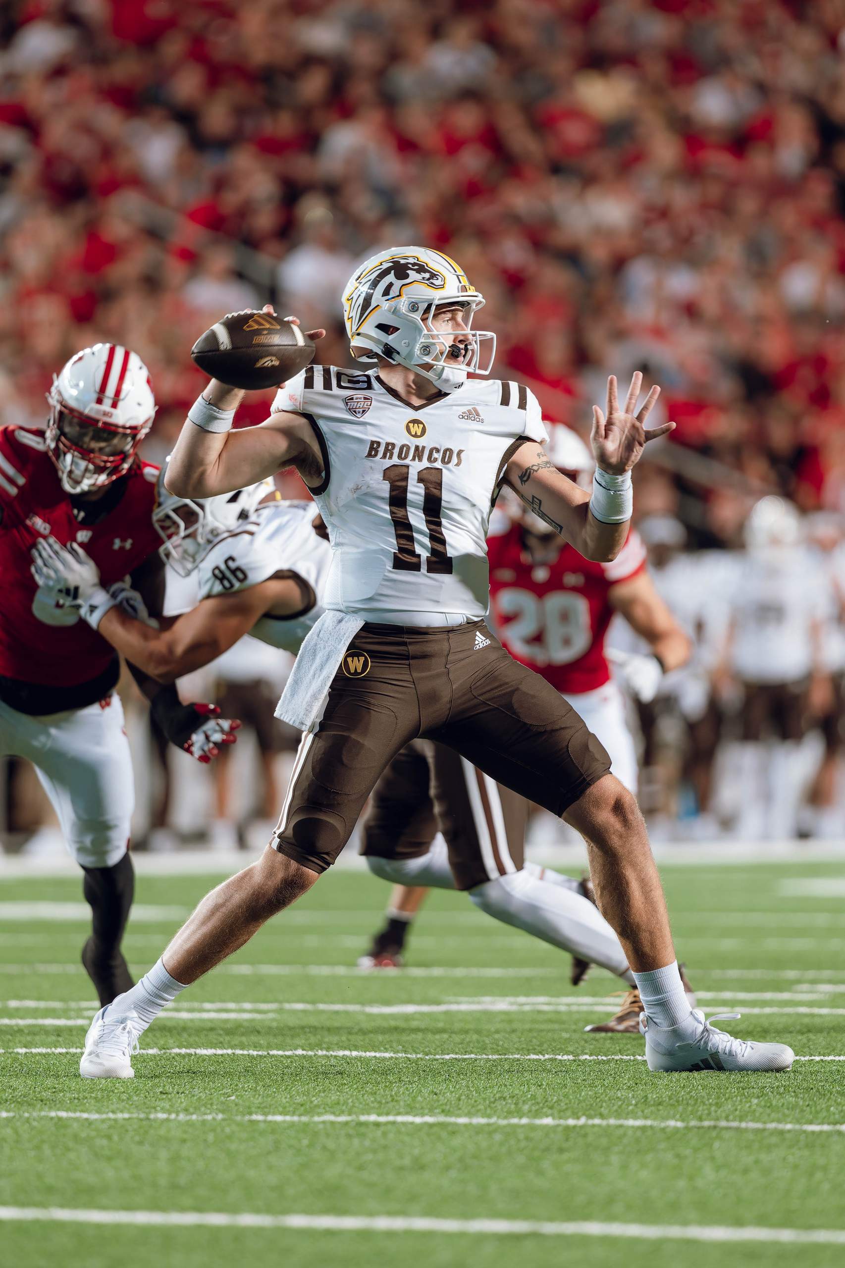 Wisconsin Badgers vs. Western Michigan Broncos at Camp Randall Stadium August 30, 2024, photography by Ross Harried for Second Crop Sports