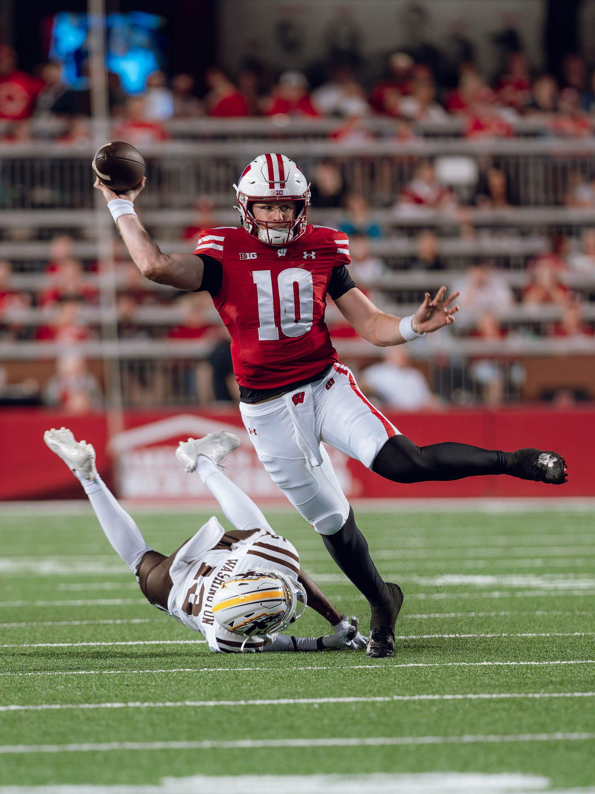 Wisconsin Badgers vs. Western Michigan Broncos at Camp Randall Stadium August 30, 2024, photography by Ross Harried for Second Crop Sports