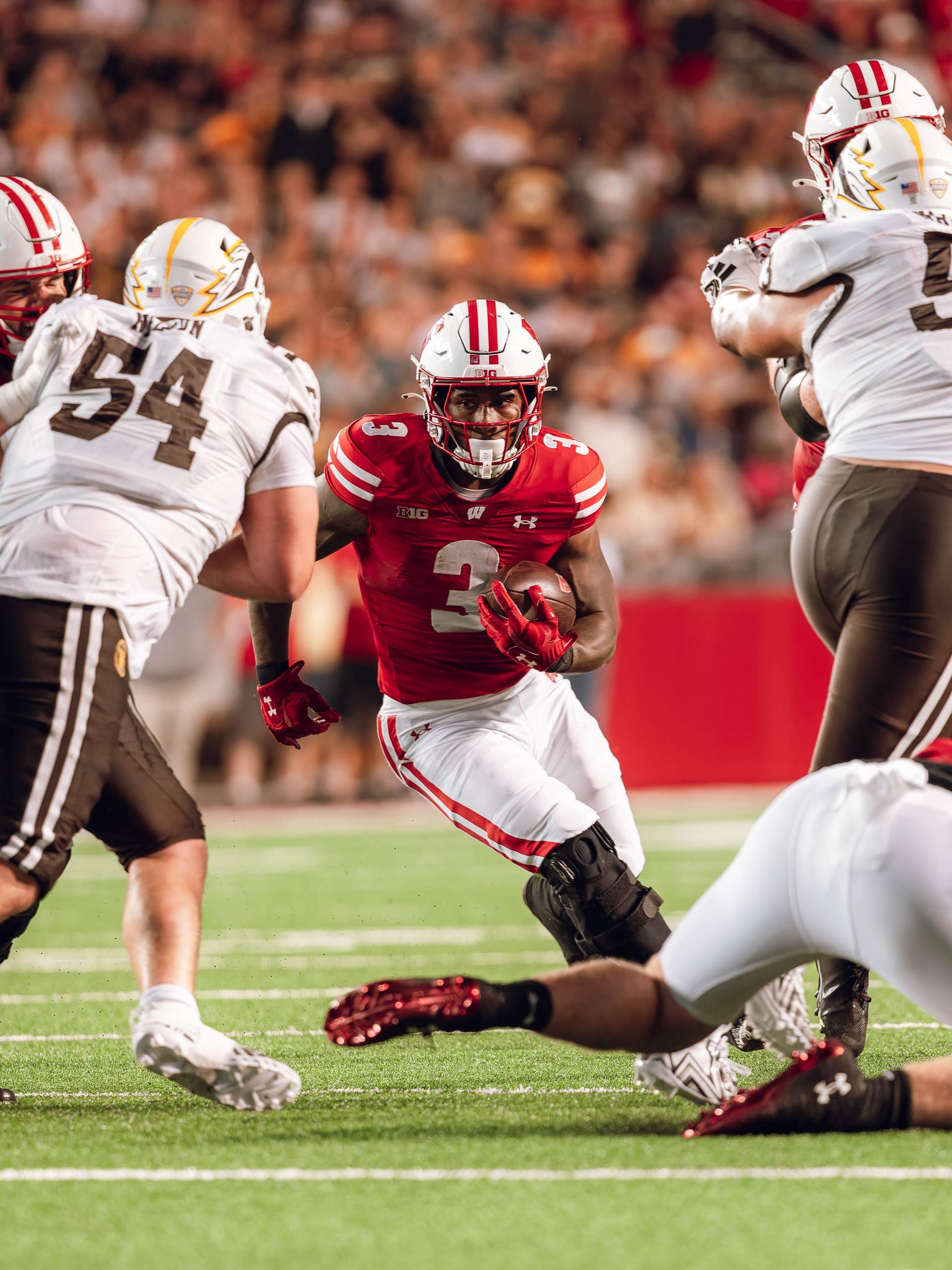 Wisconsin Badgers vs. Western Michigan Broncos at Camp Randall Stadium August 30, 2024, photography by Ross Harried for Second Crop Sports