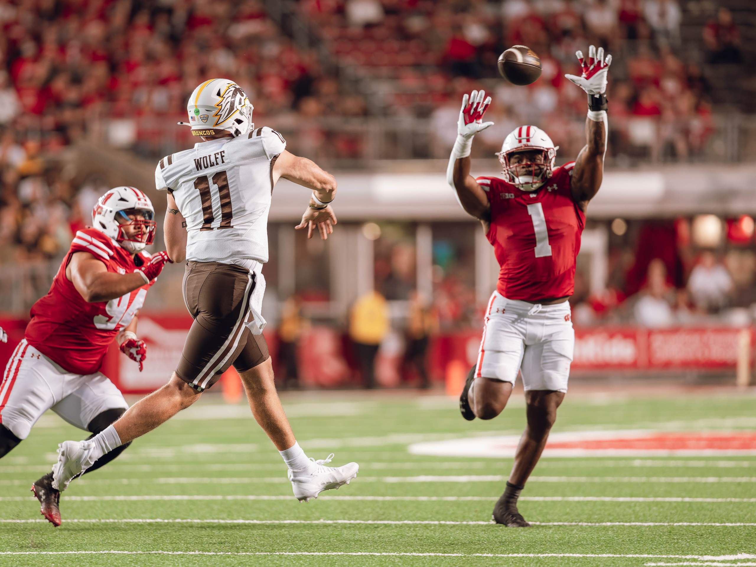 Wisconsin Badgers vs. Western Michigan Broncos at Camp Randall Stadium August 30, 2024, photography by Ross Harried for Second Crop Sports