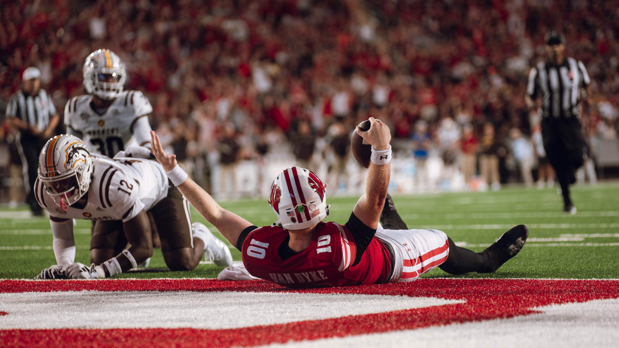 Wisconsin Badgers vs. Western Michigan Broncos at Camp Randall Stadium August 30, 2024, photography by Ross Harried for Second Crop Sports