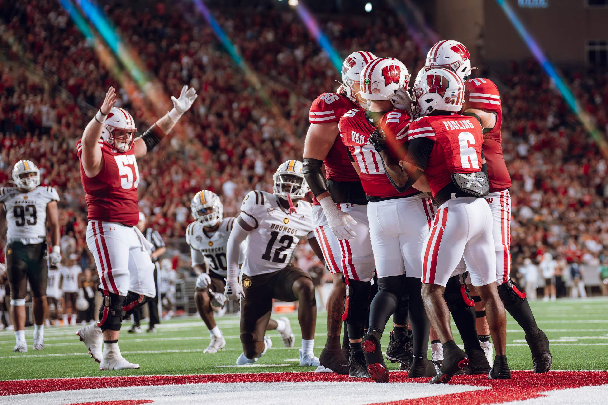 Wisconsin Badgers vs. Western Michigan Broncos at Camp Randall Stadium August 30, 2024, photography by Ross Harried for Second Crop Sports