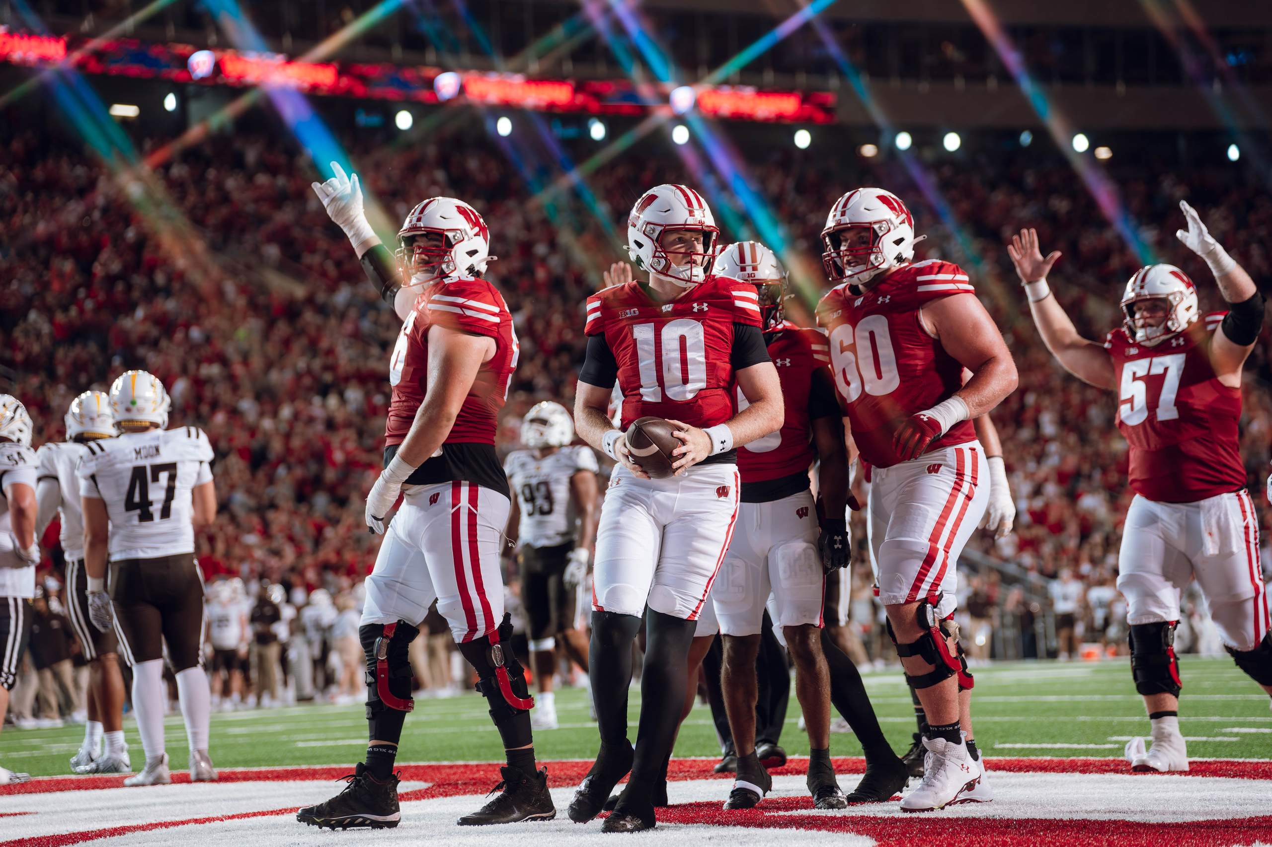 Wisconsin Badgers vs. Western Michigan Broncos at Camp Randall Stadium August 30, 2024, photography by Ross Harried for Second Crop Sports