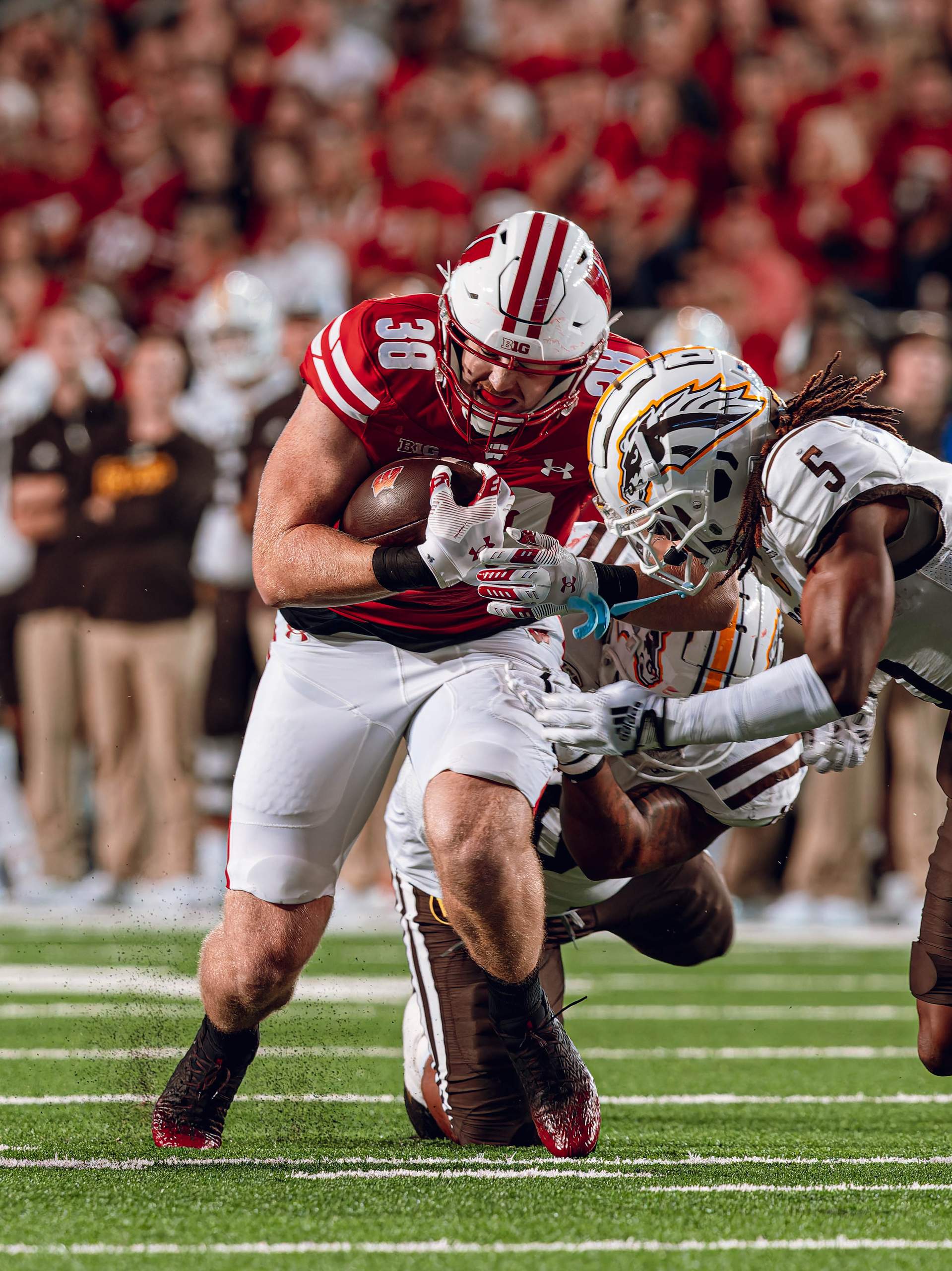 Wisconsin Badgers vs. Western Michigan Broncos at Camp Randall Stadium August 30, 2024, photography by Ross Harried for Second Crop Sports