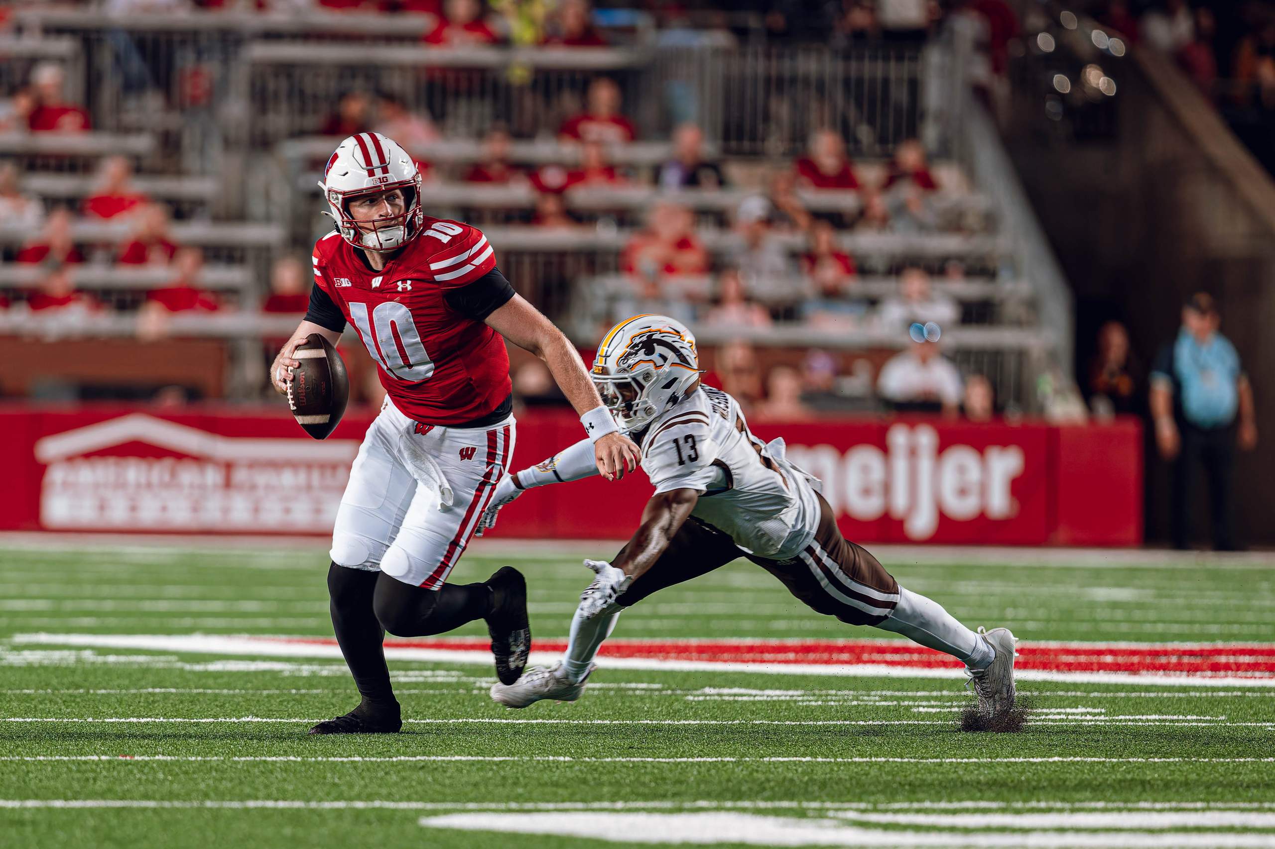 Wisconsin Badgers vs. Western Michigan Broncos at Camp Randall Stadium August 30, 2024, photography by Ross Harried for Second Crop Sports