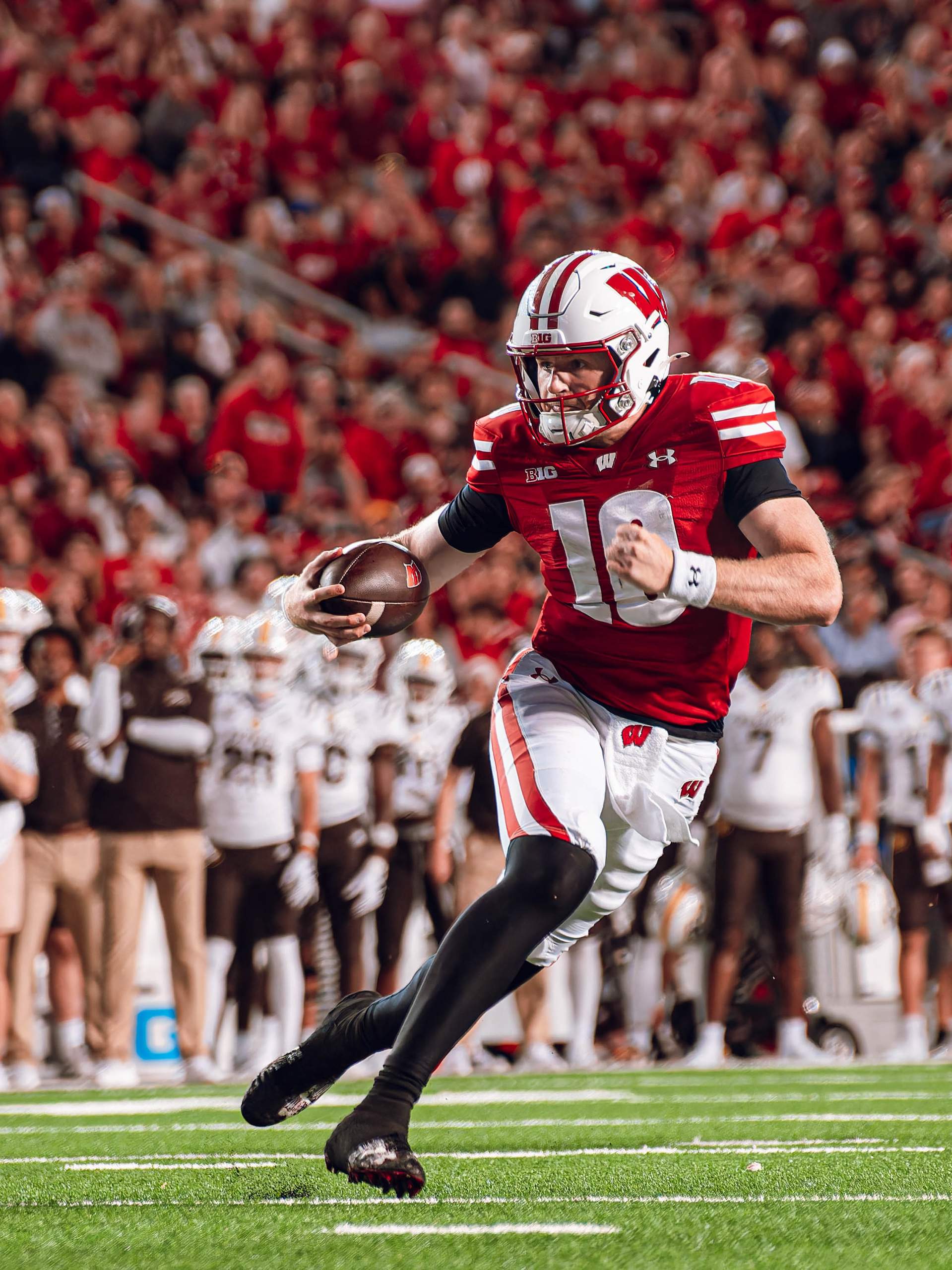 Wisconsin Badgers vs. Western Michigan Broncos at Camp Randall Stadium August 30, 2024, photography by Ross Harried for Second Crop Sports