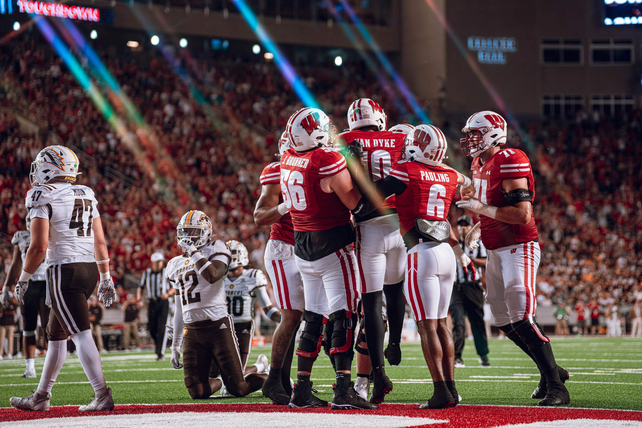 Wisconsin Badgers vs. Western Michigan Broncos at Camp Randall Stadium August 30, 2024, photography by Ross Harried for Second Crop Sports