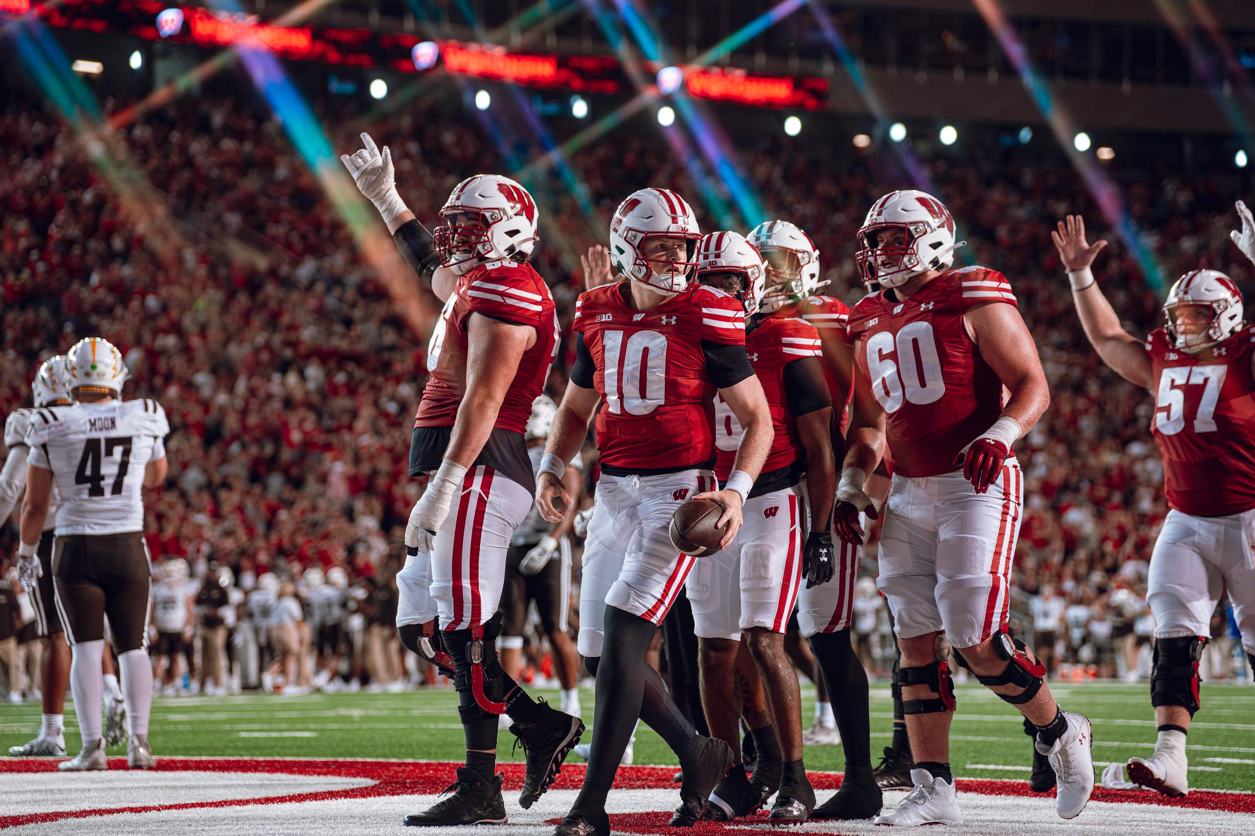 Wisconsin Badgers vs. Western Michigan Broncos at Camp Randall Stadium August 30, 2024, photography by Ross Harried for Second Crop Sports