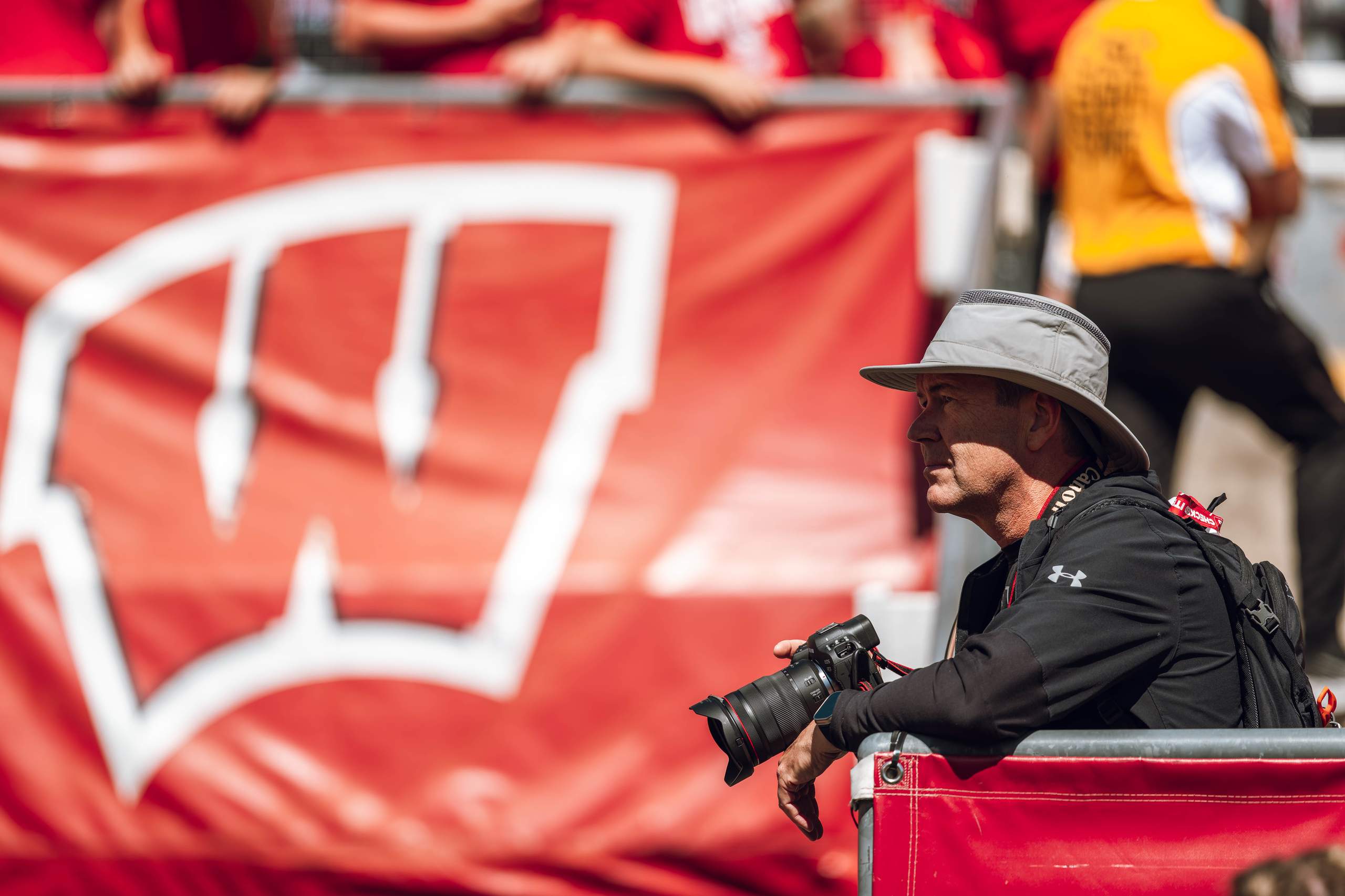 Wisconsin Badgers vs. South Dakota Coyotes at Camp Randall Stadium September 7, 2024, photography by Ross Harried for Second Crop Sports