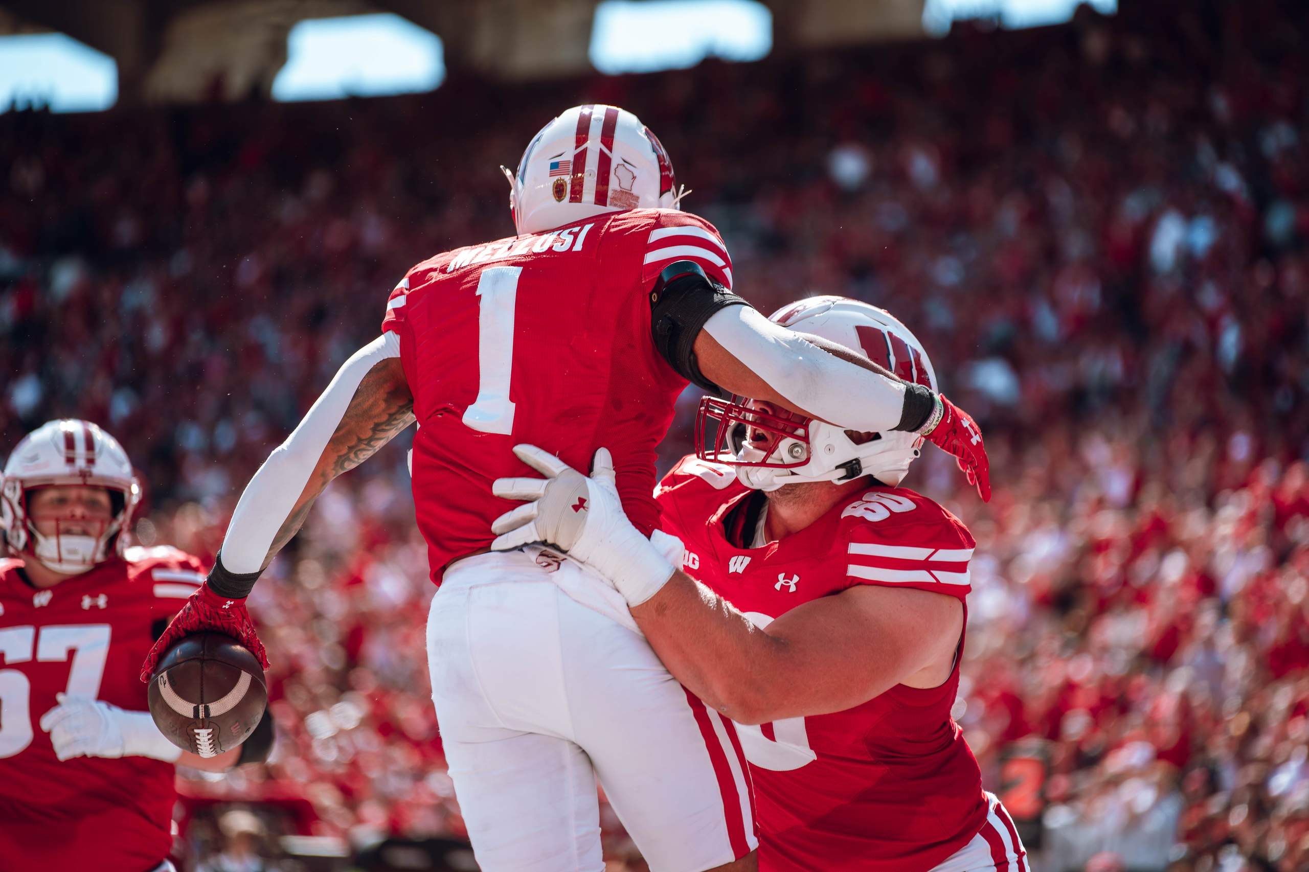 Wisconsin Badgers vs. South Dakota Coyotes at Camp Randall Stadium September 7, 2024, photography by Ross Harried for Second Crop Sports