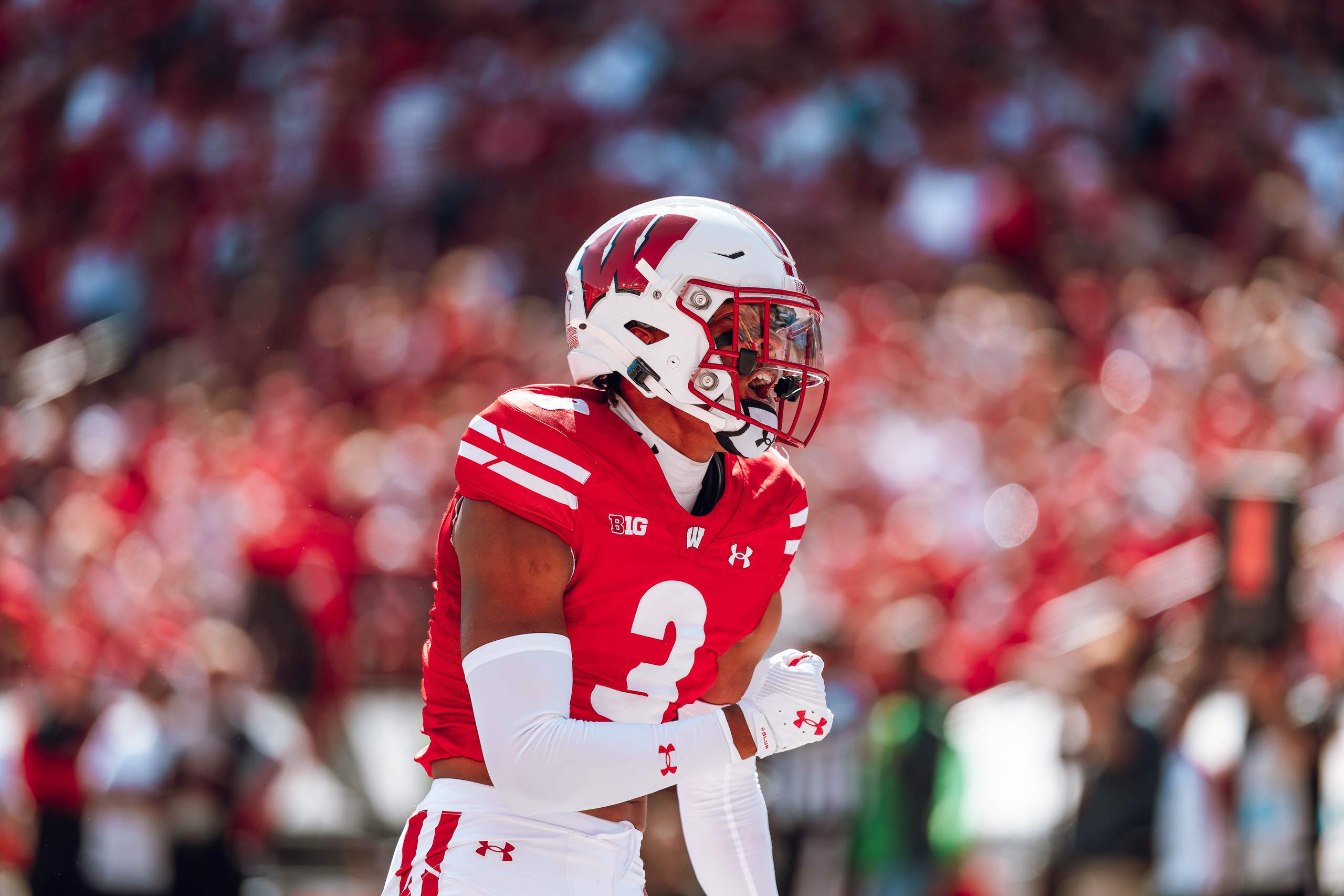 Wisconsin Badgers vs. South Dakota Coyotes at Camp Randall Stadium September 7, 2024, photography by Ross Harried for Second Crop Sports