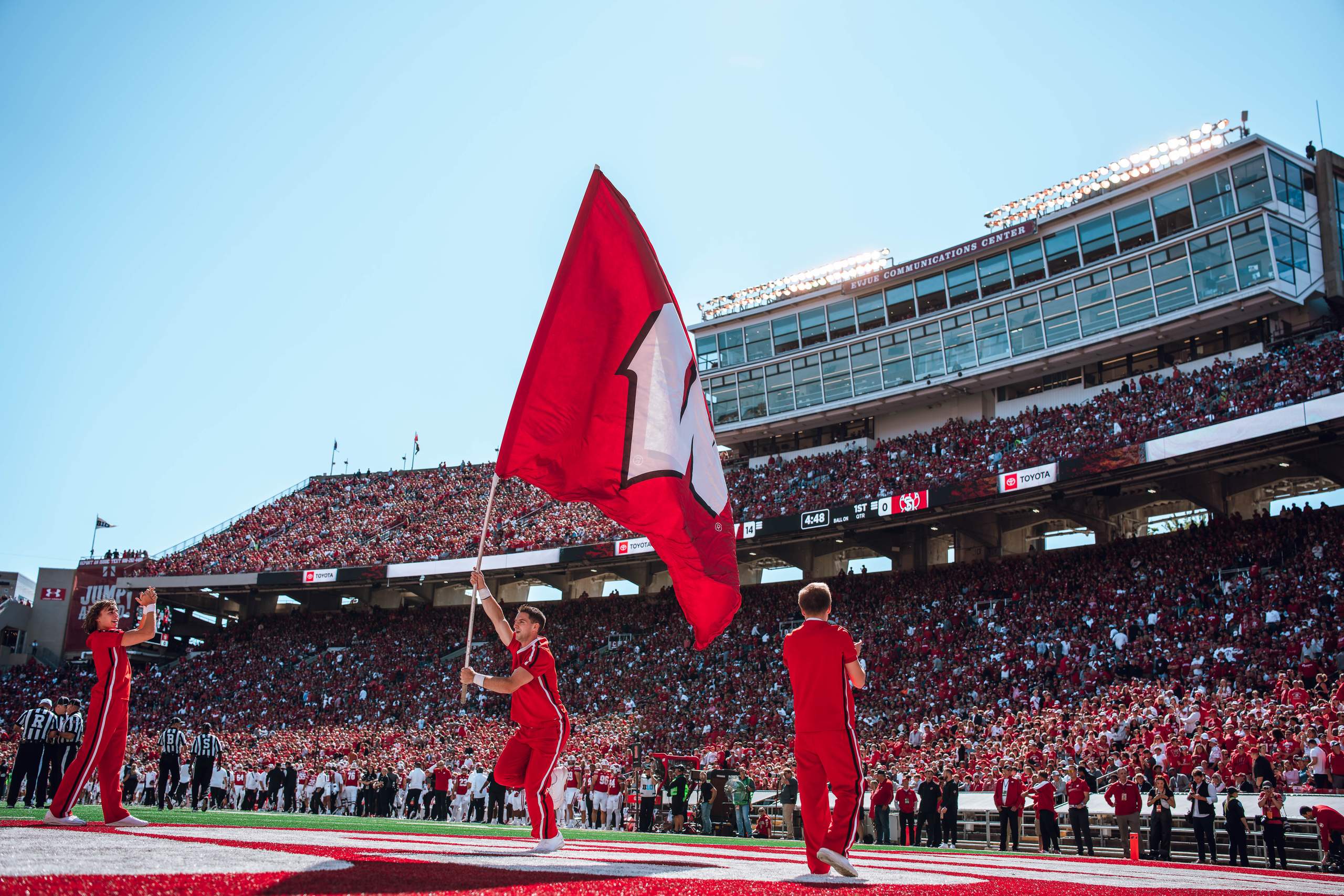 Wisconsin Badgers vs. South Dakota Coyotes at Camp Randall Stadium September 7, 2024, photography by Ross Harried for Second Crop Sports