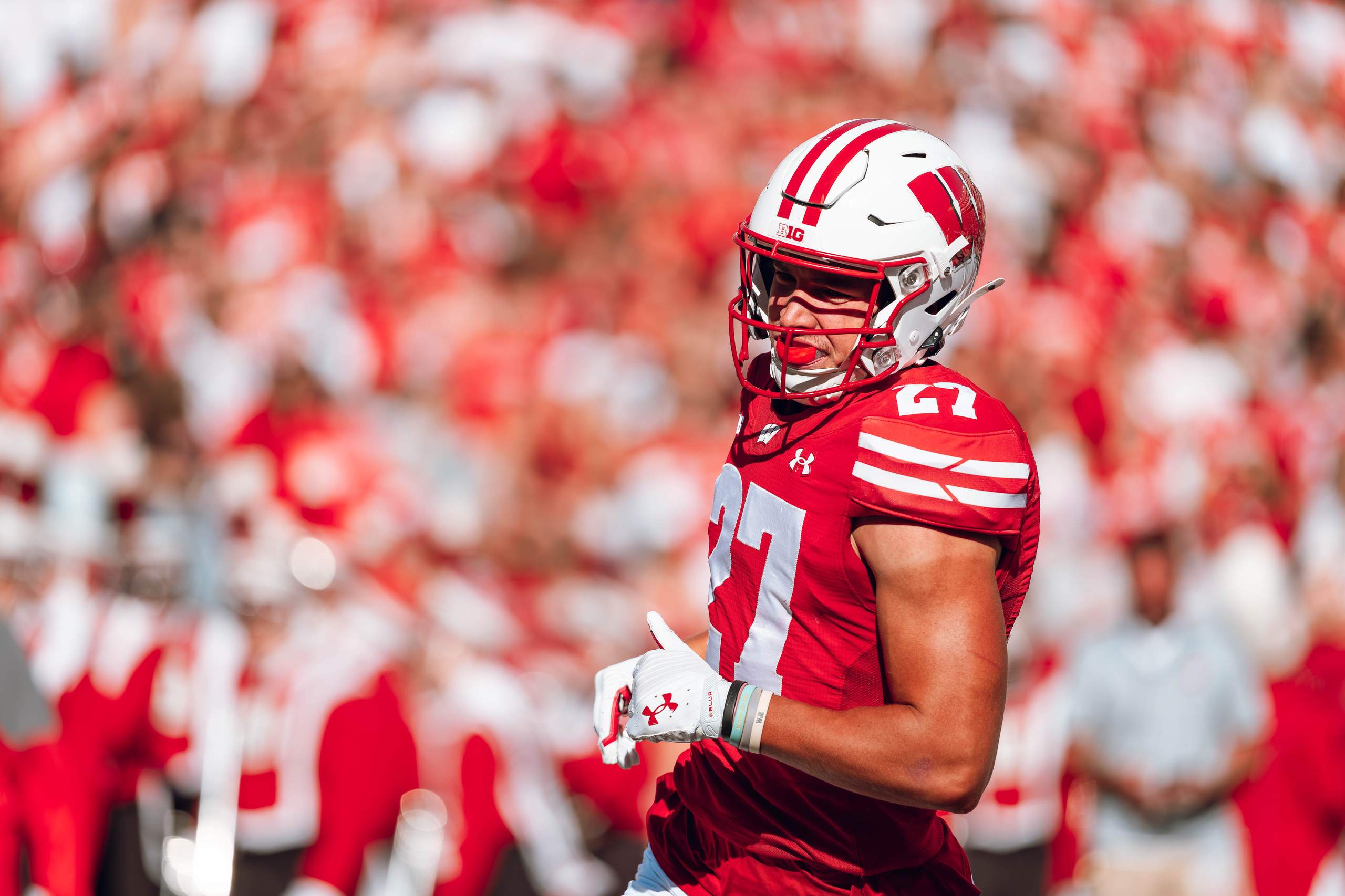 Wisconsin Badgers vs. South Dakota Coyotes at Camp Randall Stadium September 7, 2024, photography by Ross Harried for Second Crop Sports