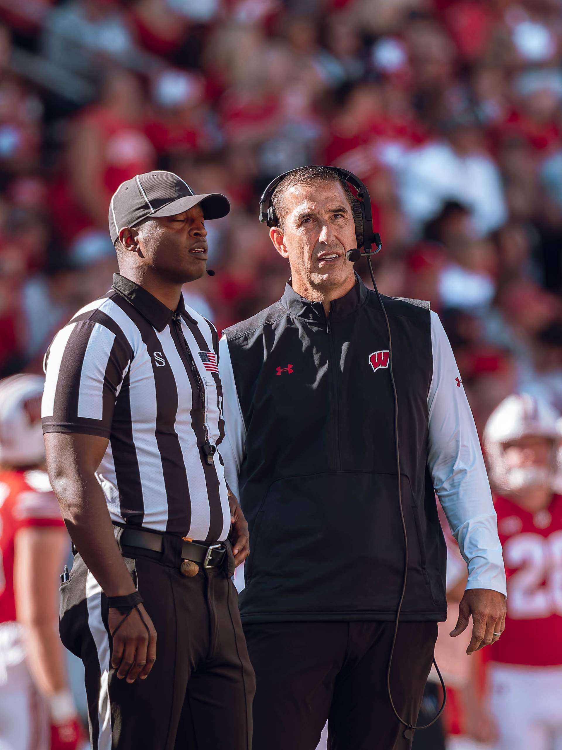 Wisconsin Badgers vs. South Dakota Coyotes at Camp Randall Stadium September 7, 2024, photography by Ross Harried for Second Crop Sports