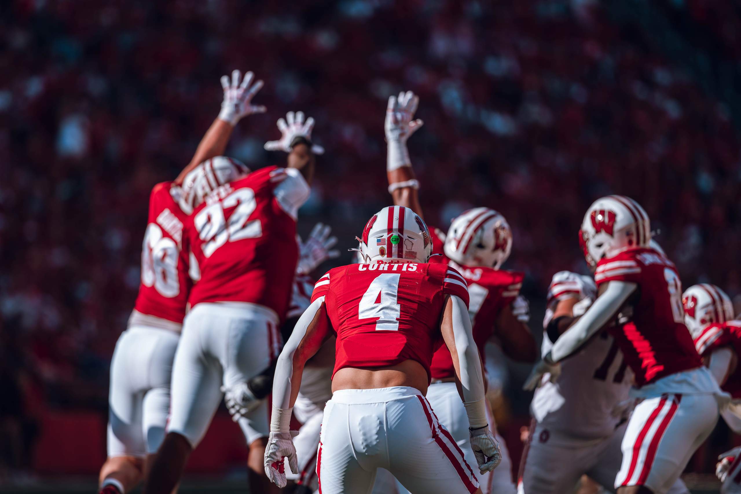 Wisconsin Badgers vs. South Dakota Coyotes at Camp Randall Stadium September 7, 2024, photography by Ross Harried for Second Crop Sports