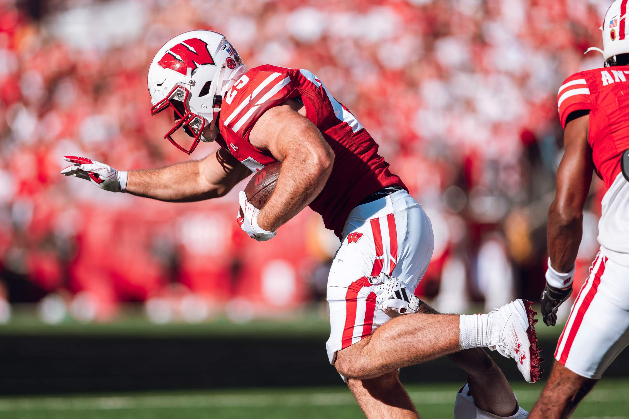 Wisconsin Badgers vs. South Dakota Coyotes at Camp Randall Stadium September 7, 2024, photography by Ross Harried for Second Crop Sports