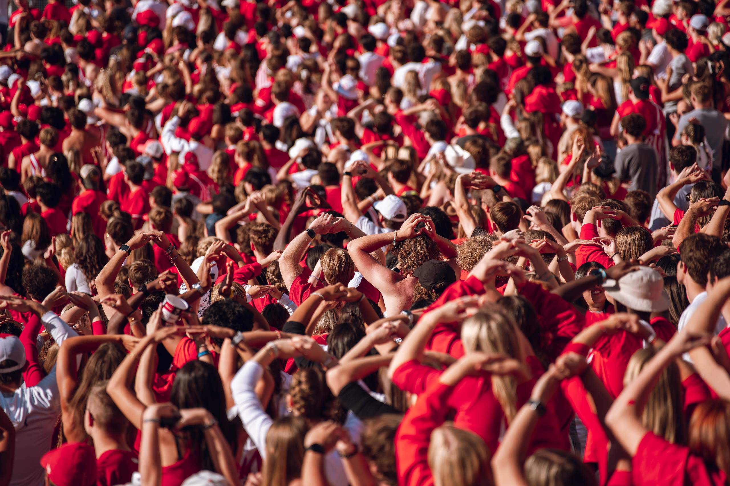 Wisconsin Badgers vs. South Dakota Coyotes at Camp Randall Stadium September 7, 2024, photography by Ross Harried for Second Crop Sports