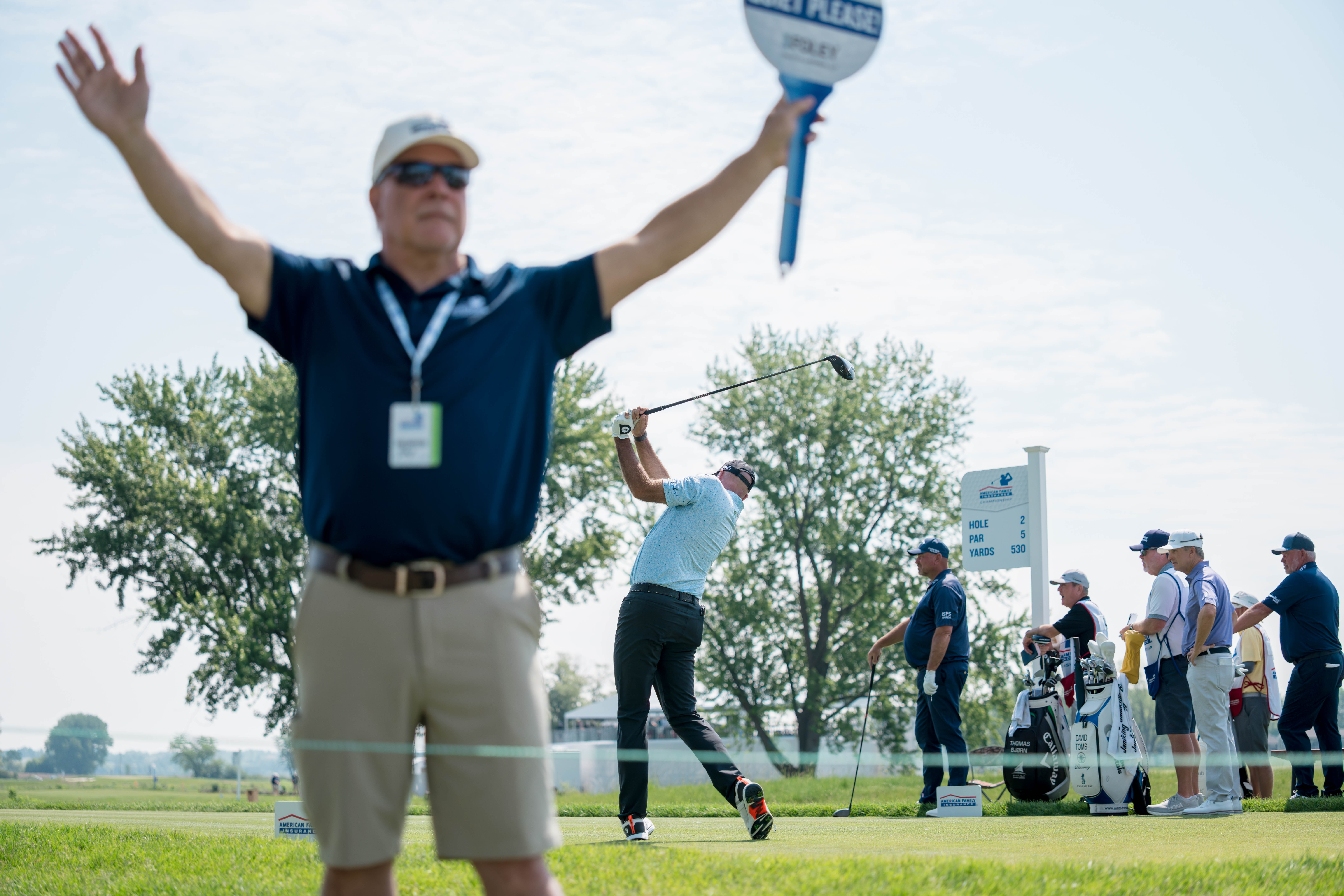 Round 1 of The American Family Insurance Championship at TPC Wisconsin in Madison, Wisconsin on June 6th, 2025. Photography by Ross Harried for Second Crop Sports.