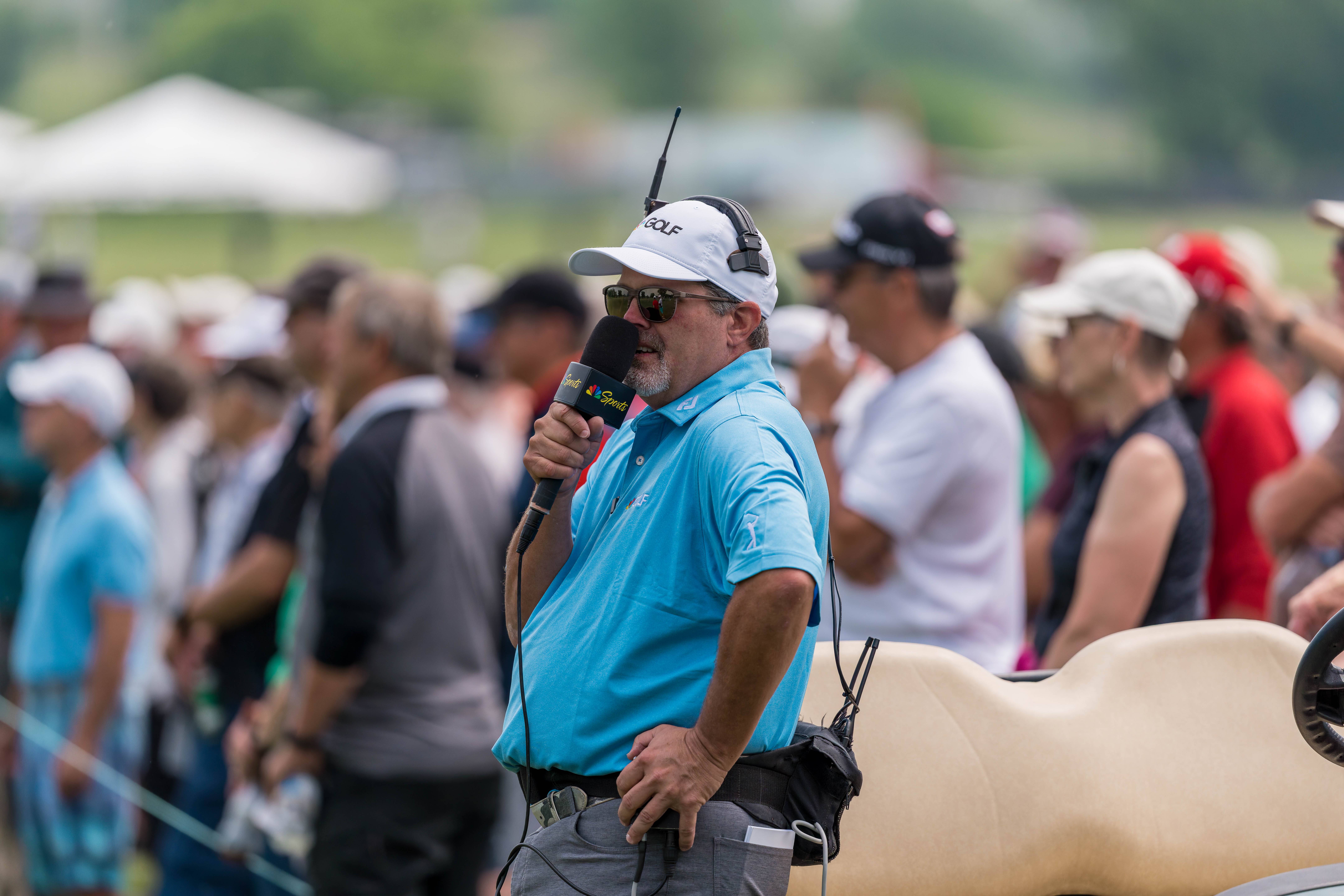 Mario Tiziani & Steve Stricker, and Ricardo Gonzalez & Ángel Cabrera YYYYYYYY during round 1 of The American Family Insurance Championship at TPC Wisconsin in Madison, Wisconsin on June 6th, 2025. Photography by Ross Harried for Second Crop Sports.