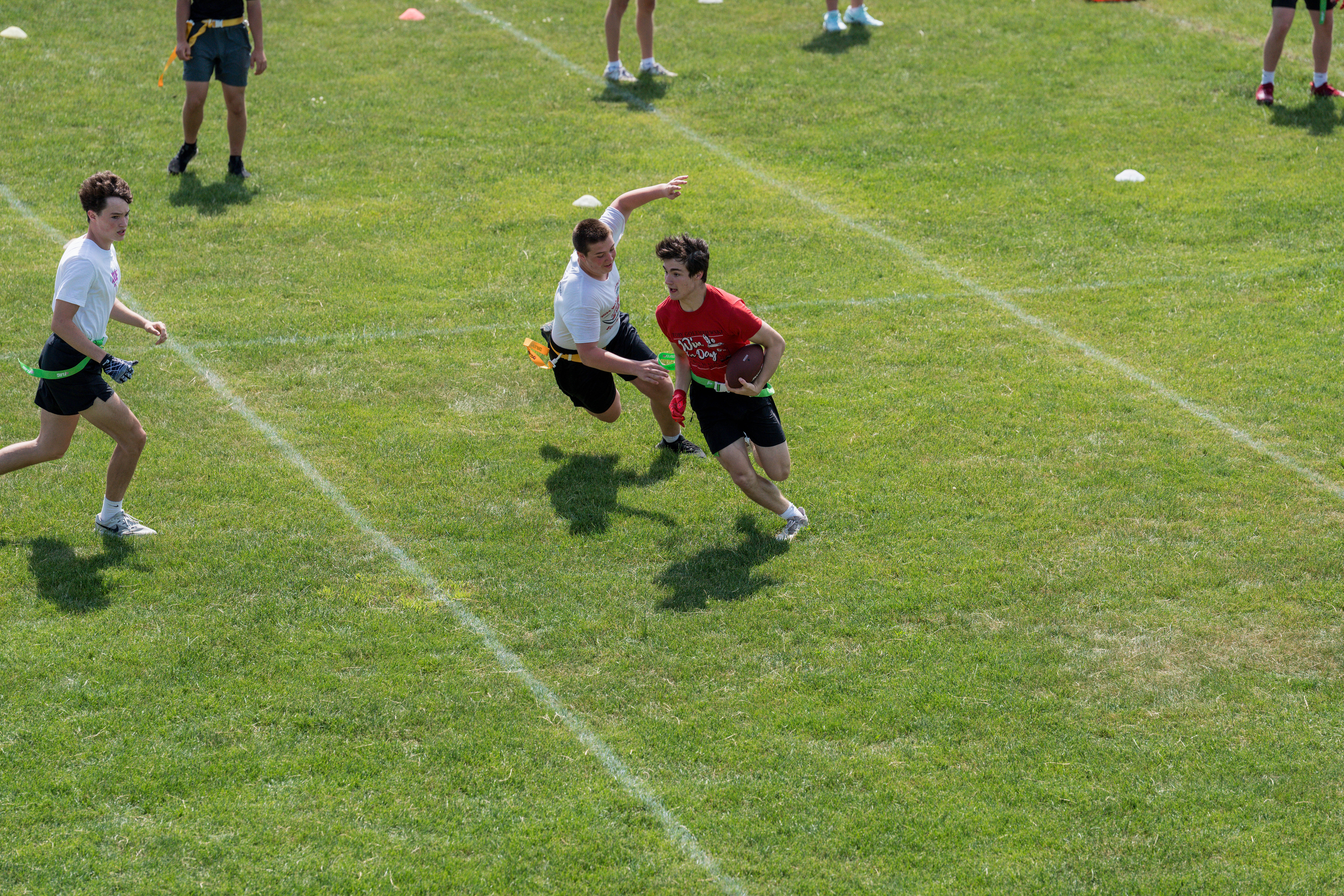 2nd Annual Toby Golembiewski “Win the Day” Memorial Flag Football Tournament Photography by Ross Harried for Second Crop Sports.