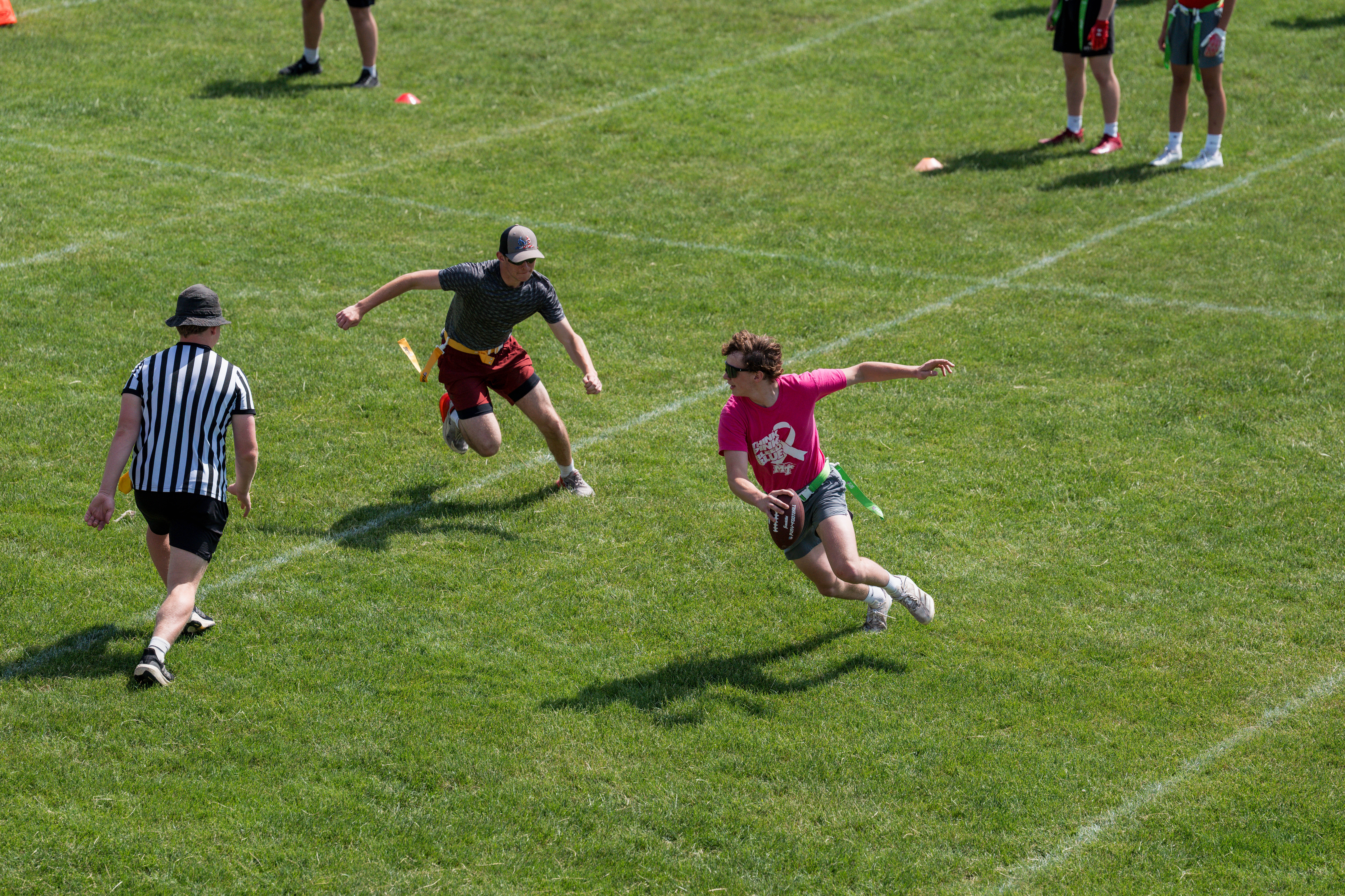 2nd Annual Toby Golembiewski “Win the Day” Memorial Flag Football Tournament Photography by Ross Harried for Second Crop Sports.