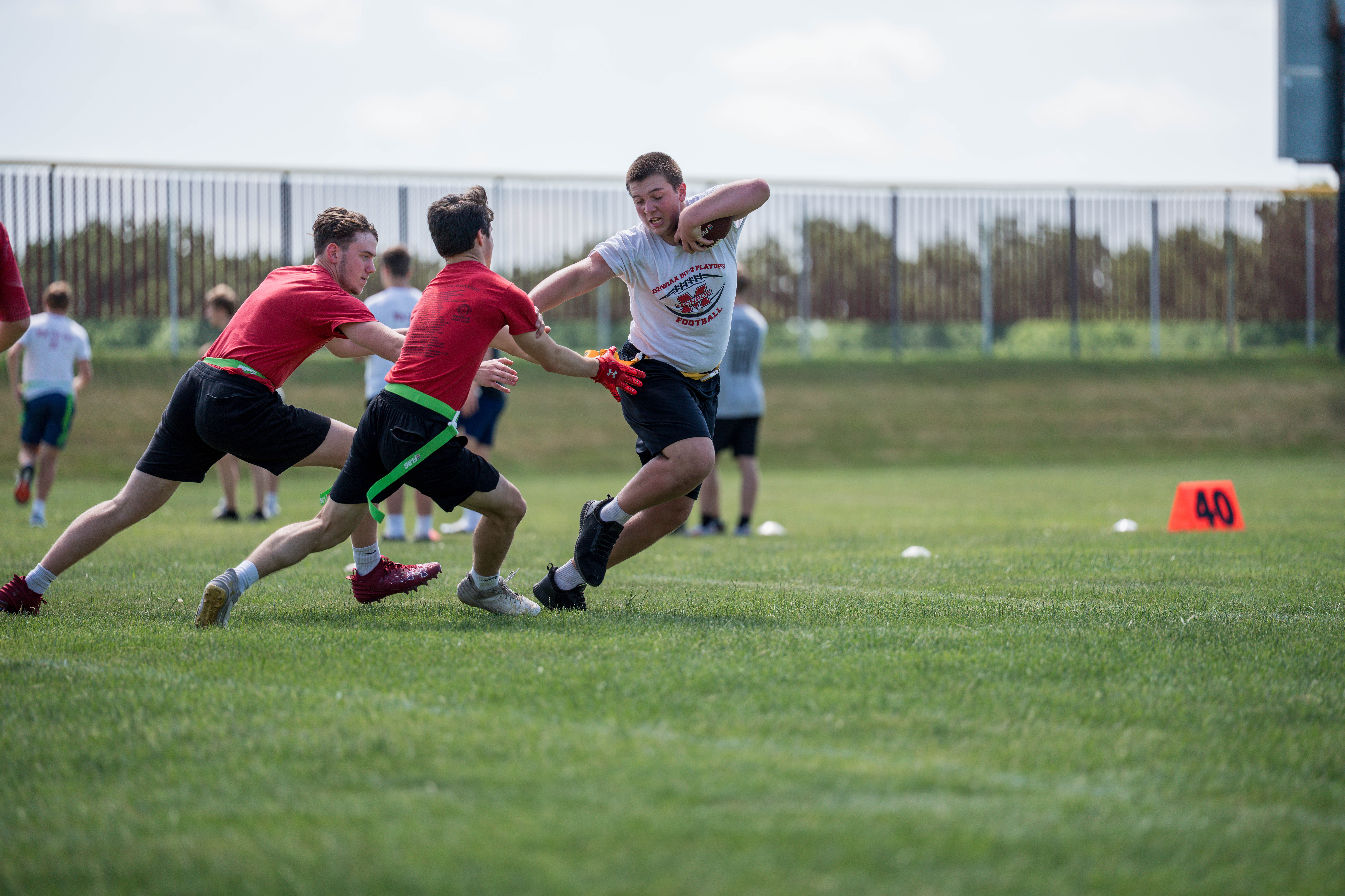 2nd Annual Toby Golembiewski “Win the Day” Memorial Flag Football Tournament Photography by Ross Harried for Second Crop Sports.