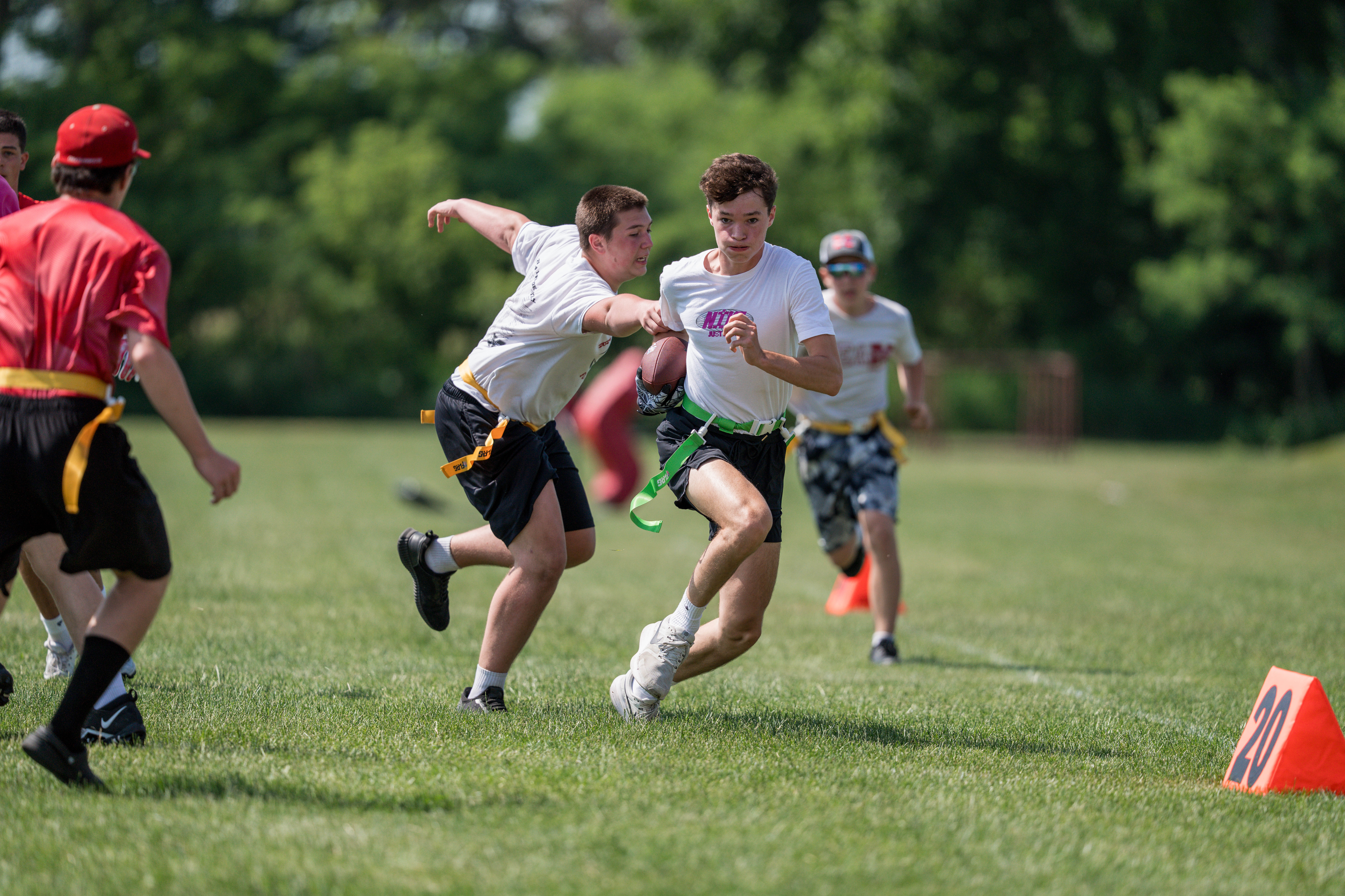 2nd Annual Toby Golembiewski “Win the Day” Memorial Flag Football Tournament Photography by Ross Harried for Second Crop Sports.