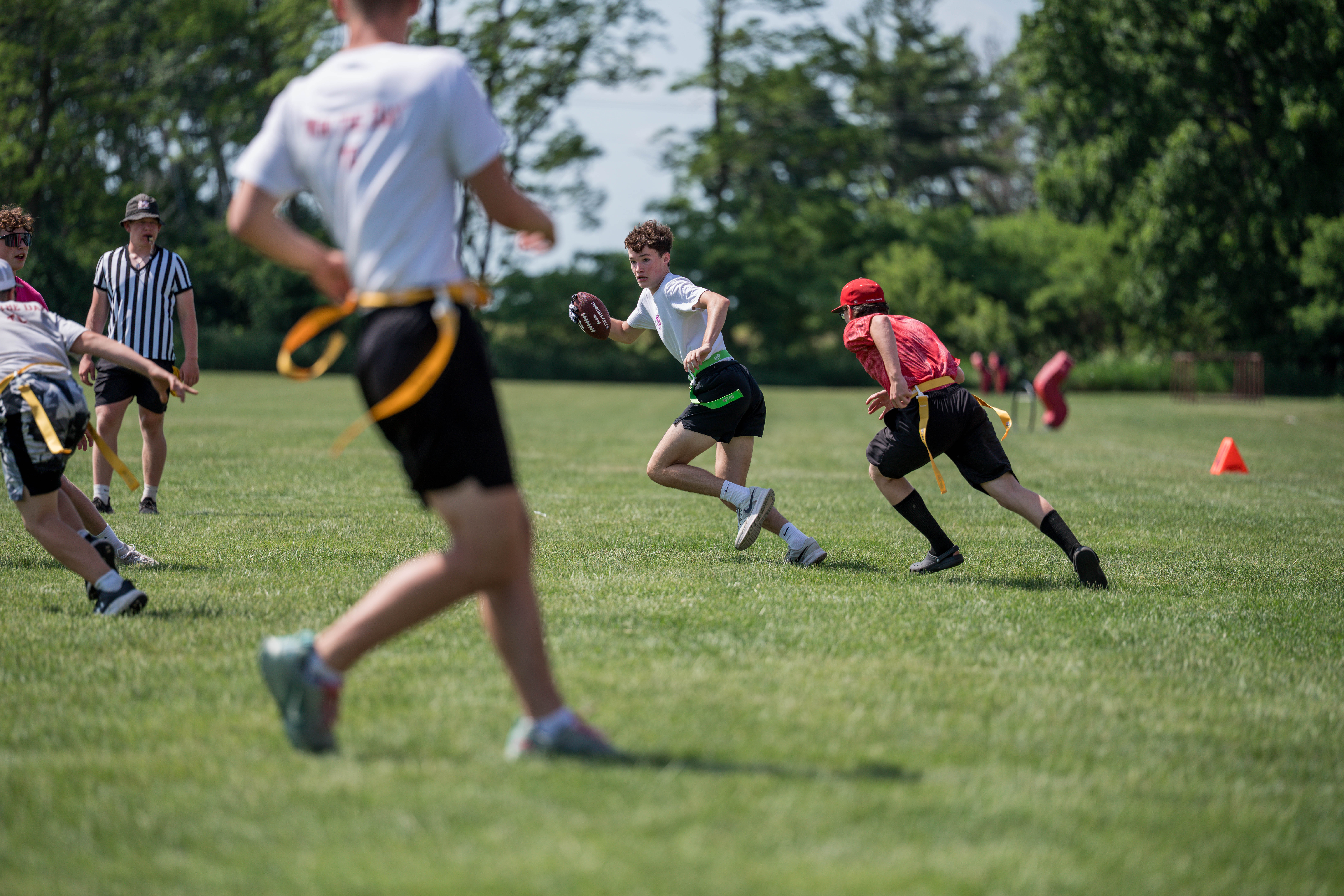 2nd Annual Toby Golembiewski “Win the Day” Memorial Flag Football Tournament Photography by Ross Harried for Second Crop Sports.