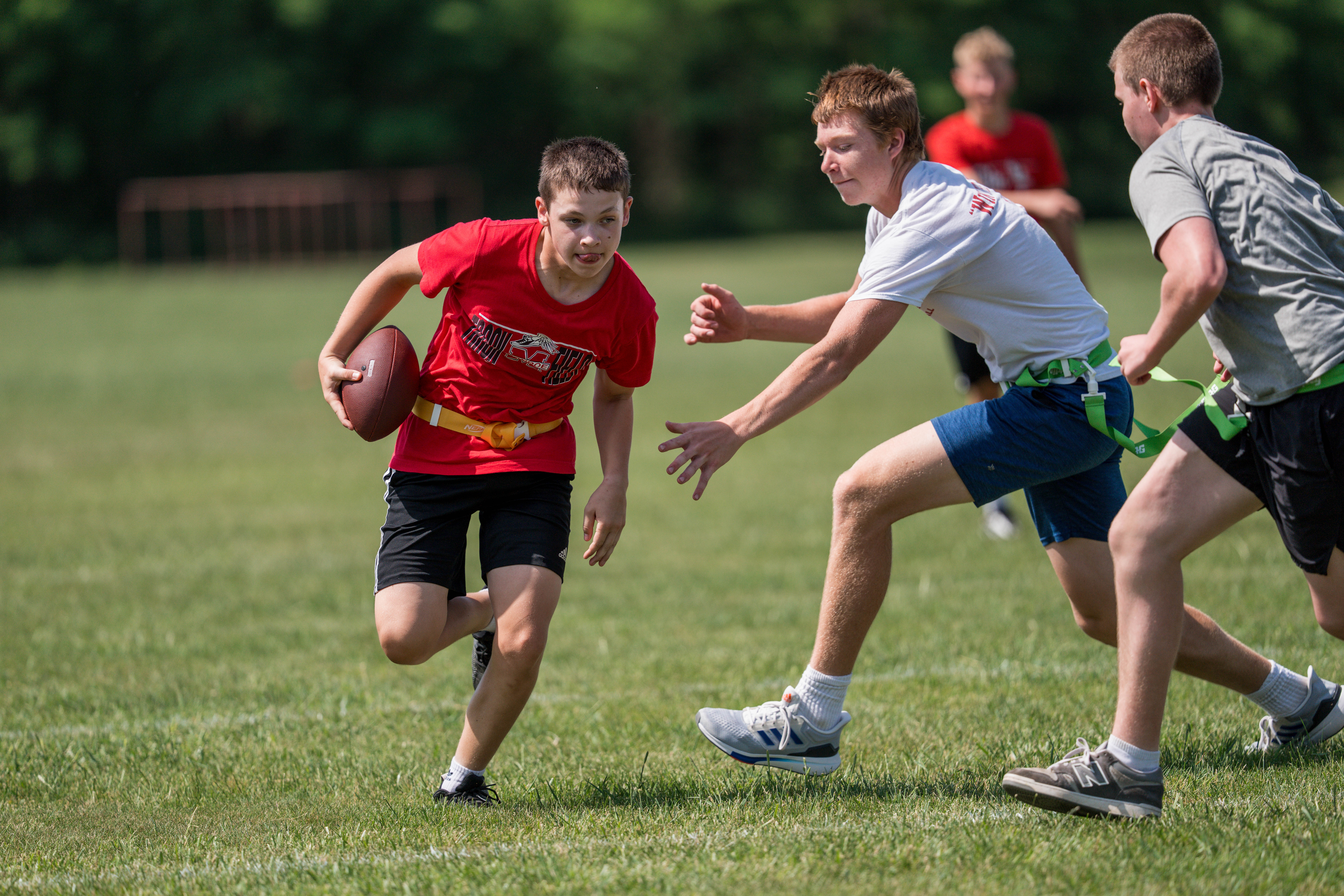 2nd Annual Toby Golembiewski “Win the Day” Memorial Flag Football Tournament Photography by Ross Harried for Second Crop Sports.