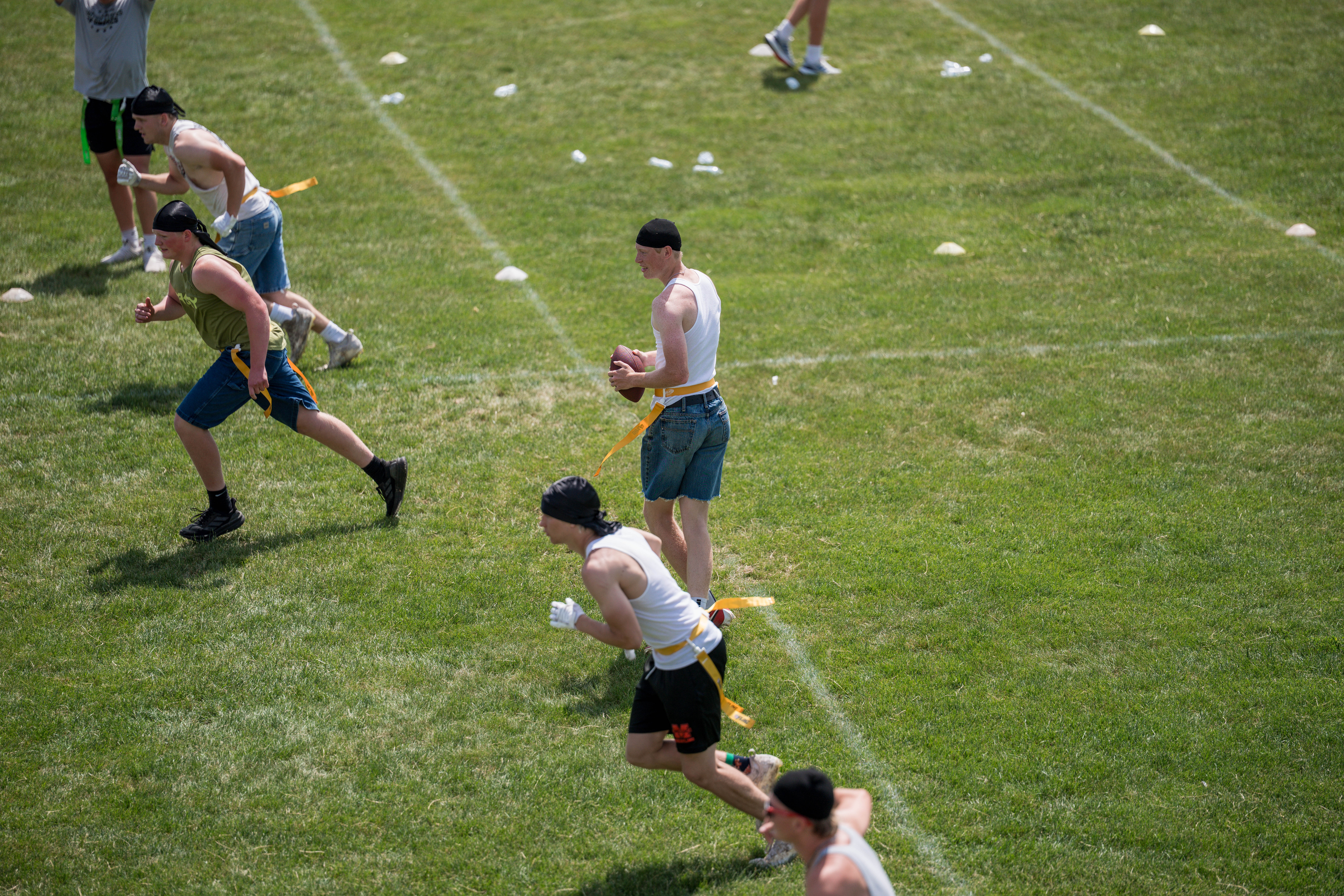 2nd Annual Toby Golembiewski “Win the Day” Memorial Flag Football Tournament Photography by Ross Harried for Second Crop Sports.