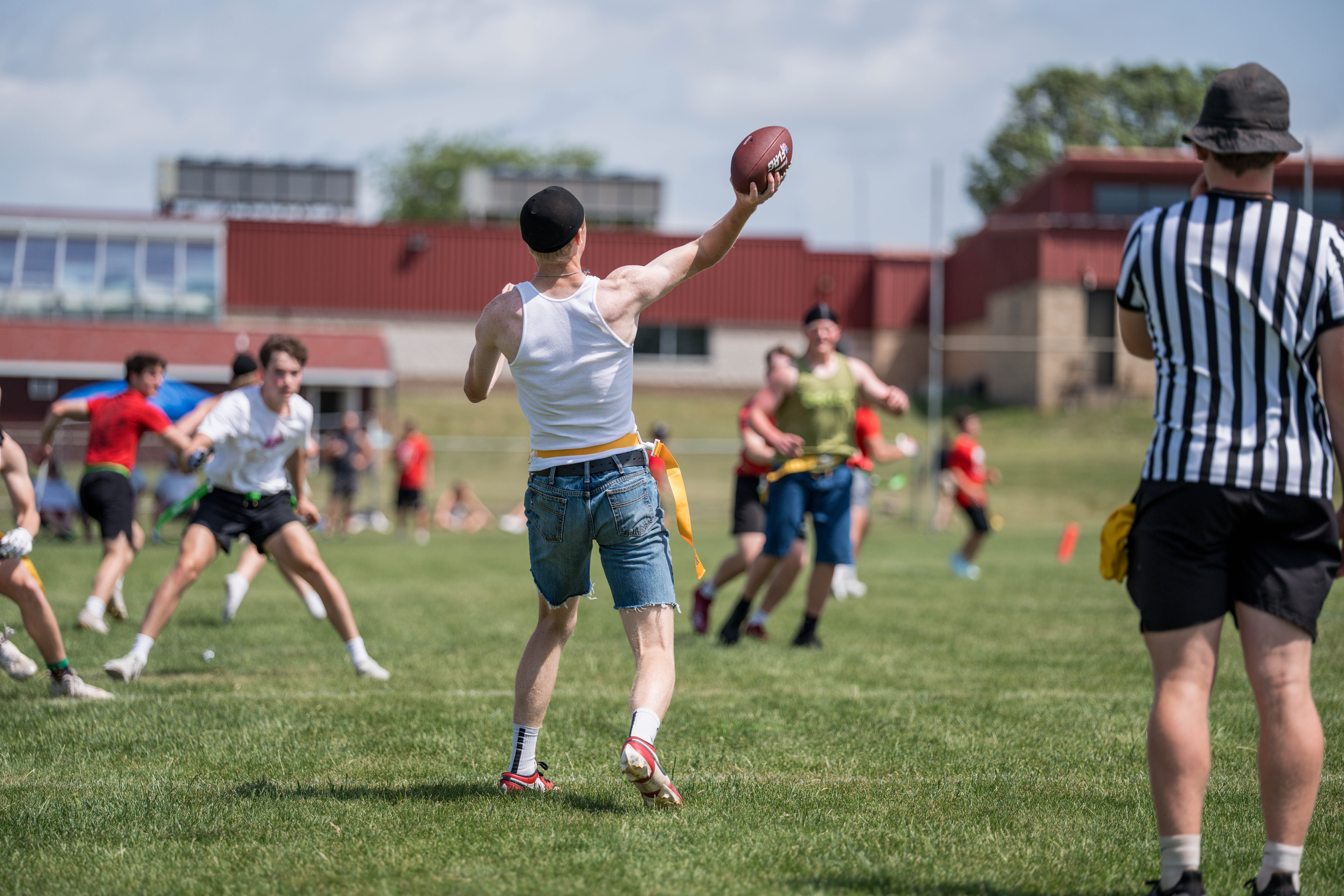 2nd Annual Toby Golembiewski “Win the Day” Memorial Flag Football Tournament Photography by Ross Harried for Second Crop Sports.