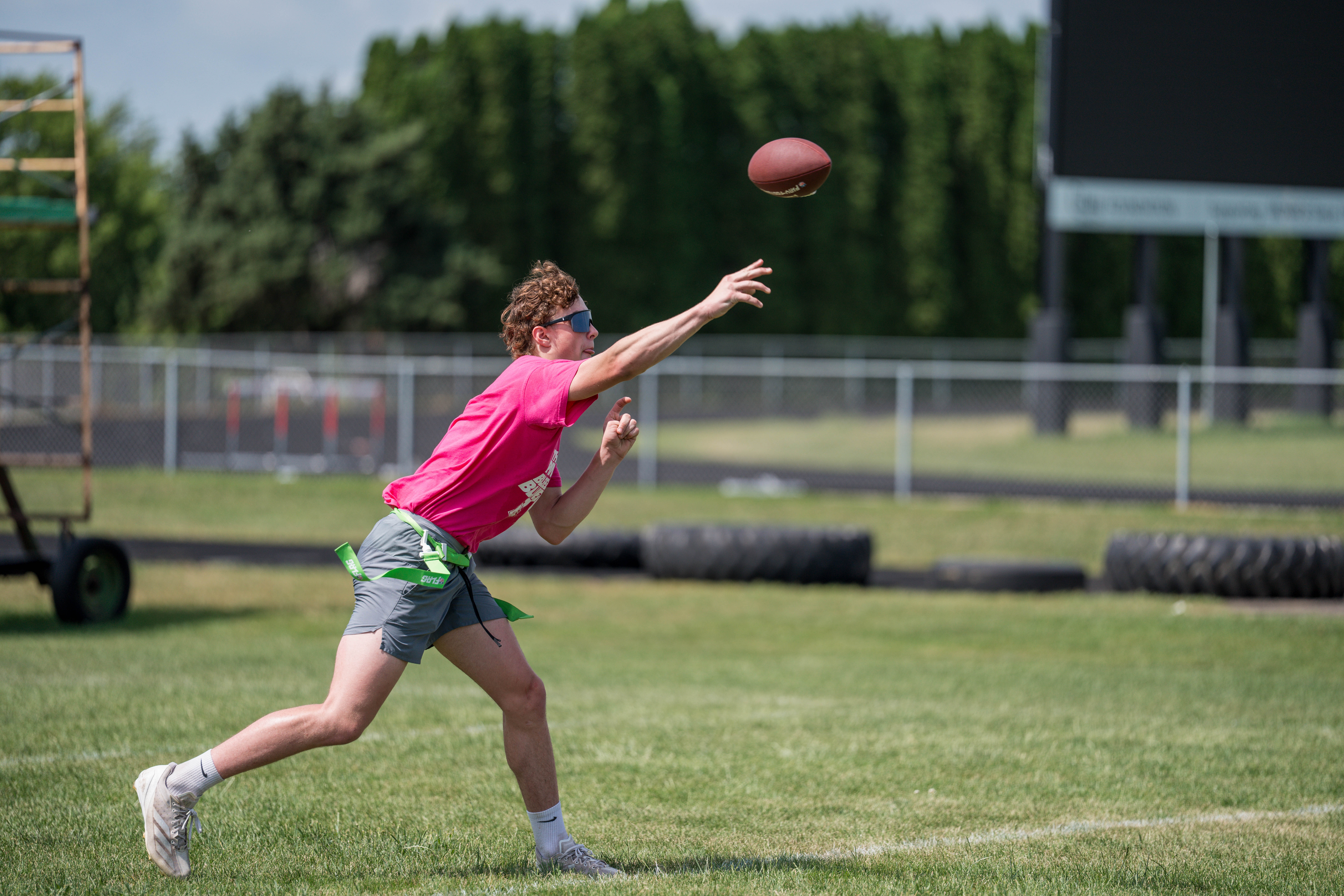 2nd Annual Toby Golembiewski “Win the Day” Memorial Flag Football Tournament Photography by Ross Harried for Second Crop Sports.