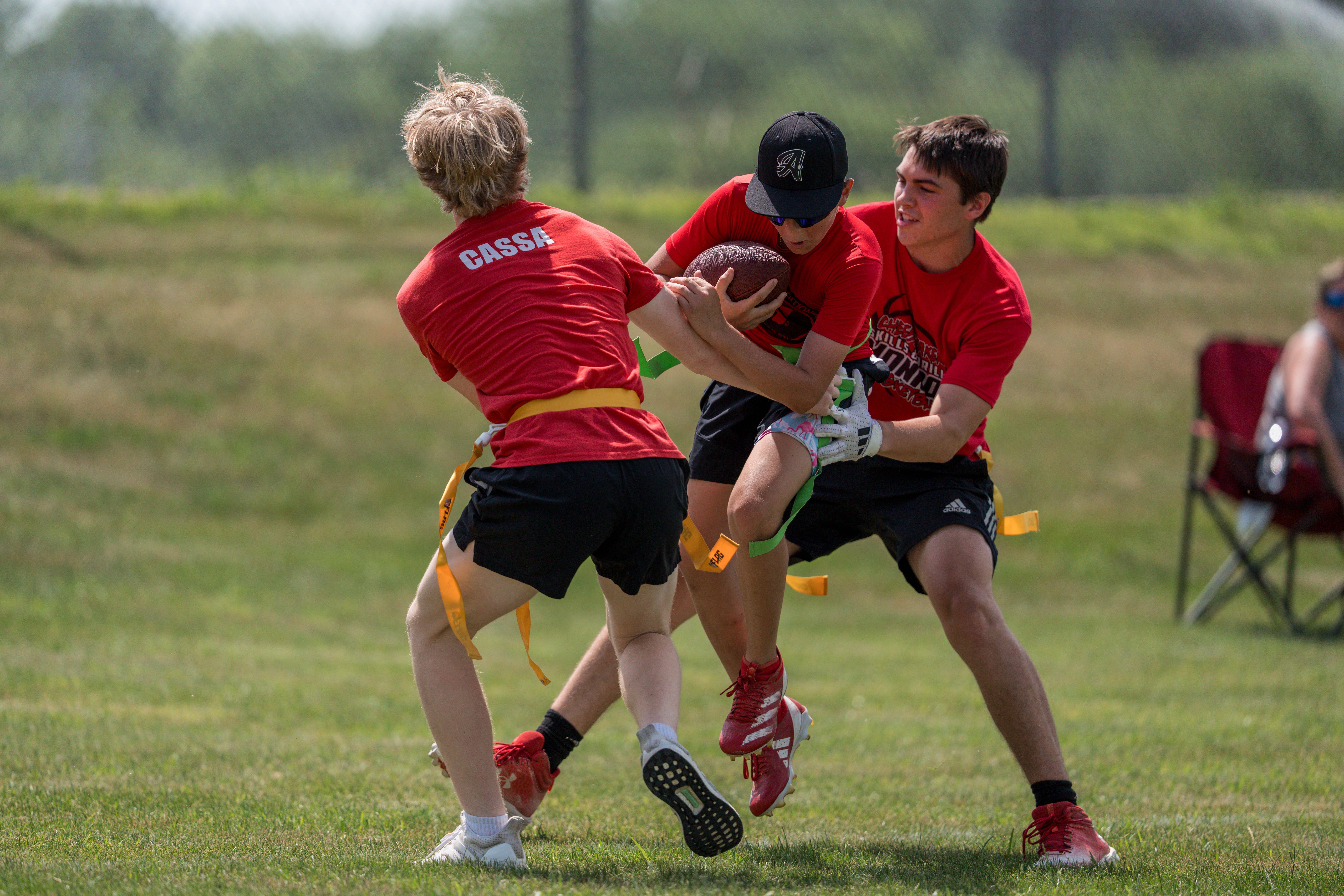 2nd Annual Toby Golembiewski “Win the Day” Memorial Flag Football Tournament Photography by Ross Harried for Second Crop Sports.