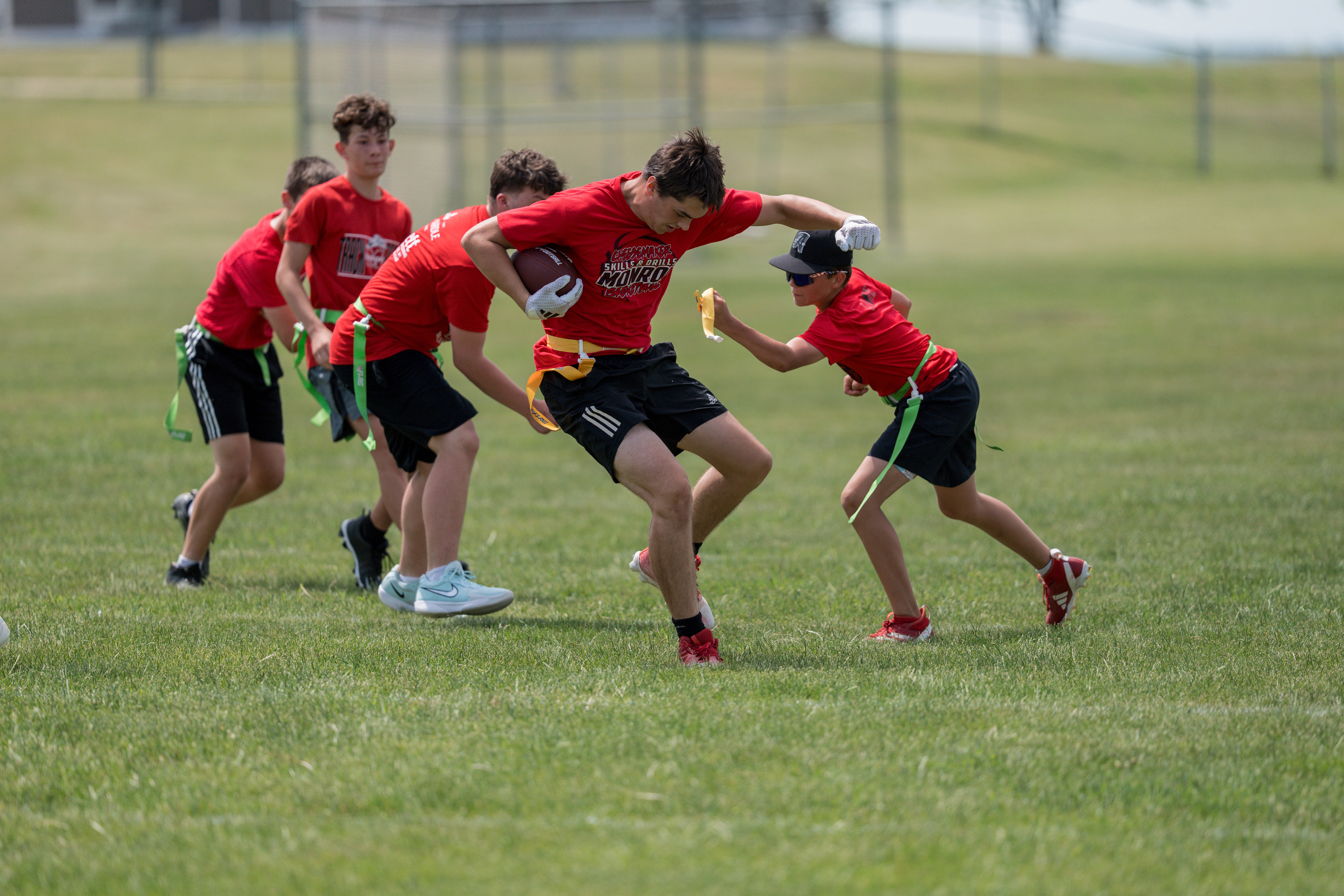 2nd Annual Toby Golembiewski “Win the Day” Memorial Flag Football Tournament Photography by Ross Harried for Second Crop Sports.