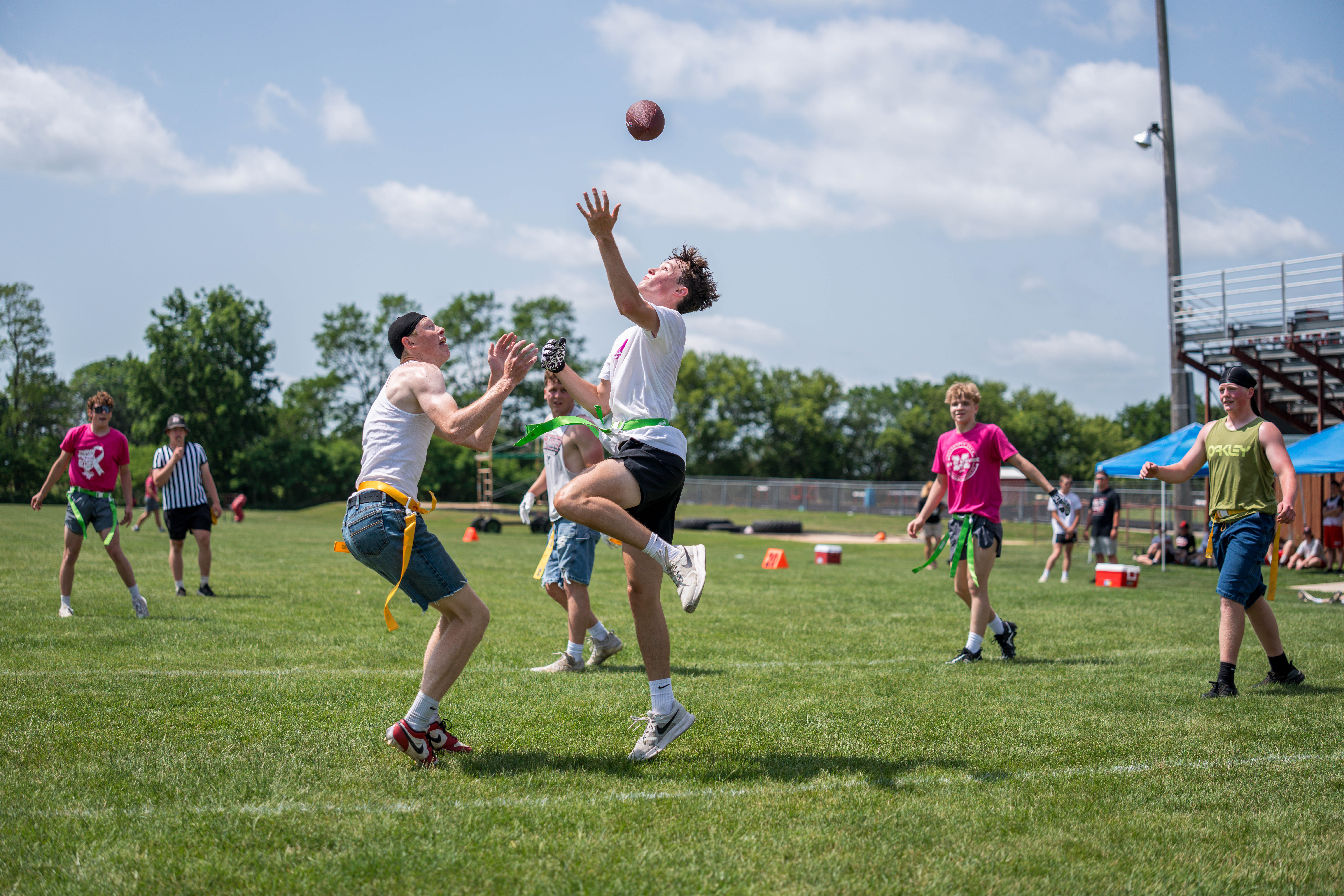 2nd Annual Toby Golembiewski “Win the Day” Memorial Flag Football Tournament Photography by Ross Harried for Second Crop Sports.