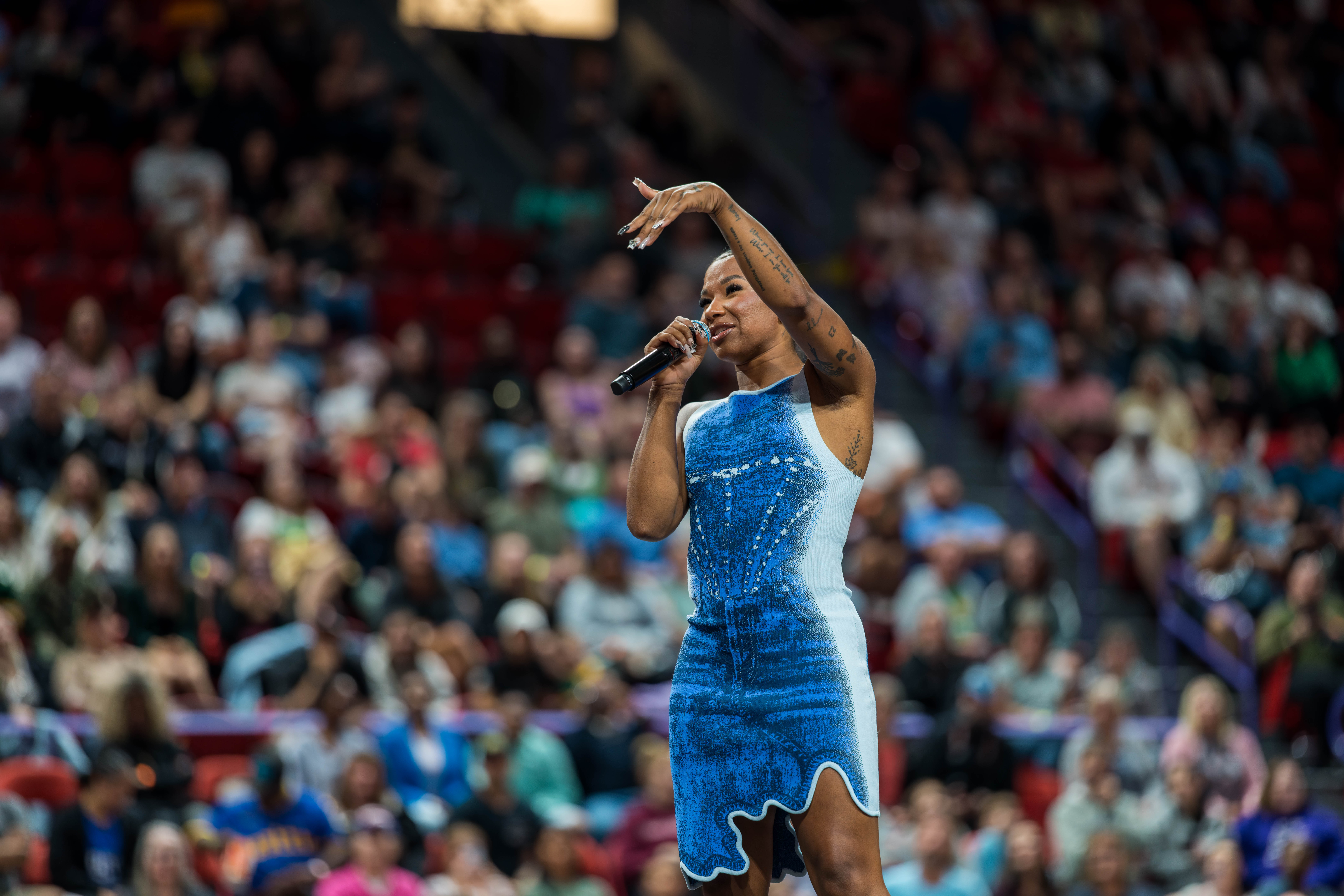 The YMCA National Gymnastics Championship 2025 held at The Resch Center in Green Bay, Wisconsin, USA on June 25th, 2025. Photography by Ross Harried for Second Crop Sports.