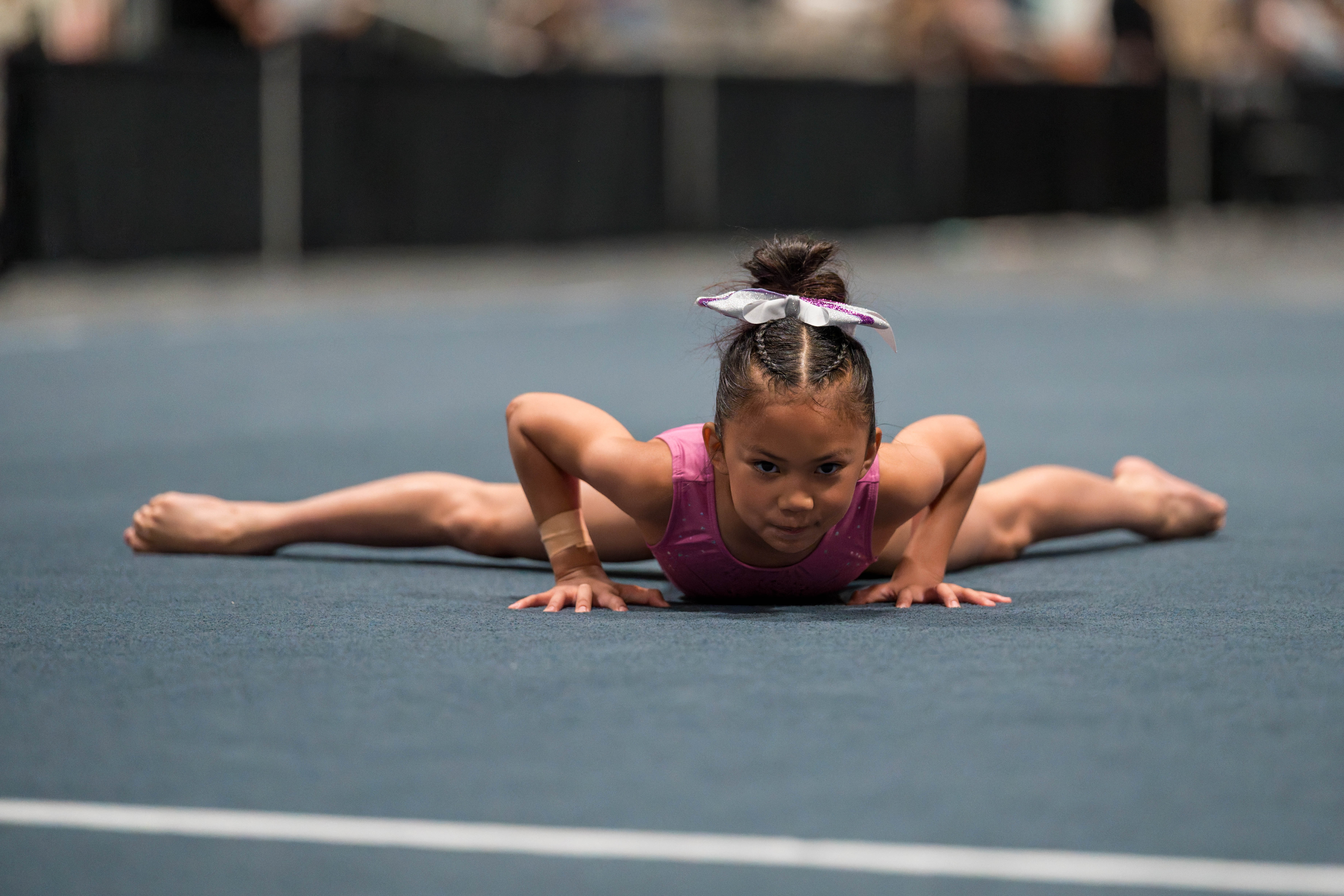 The YMCA National Gymnastics Championship 2025 held at The Resch Center in Green Bay, Wisconsin, USA on June 26th, 2025. Photography by Ross Harried for Second Crop Sports.