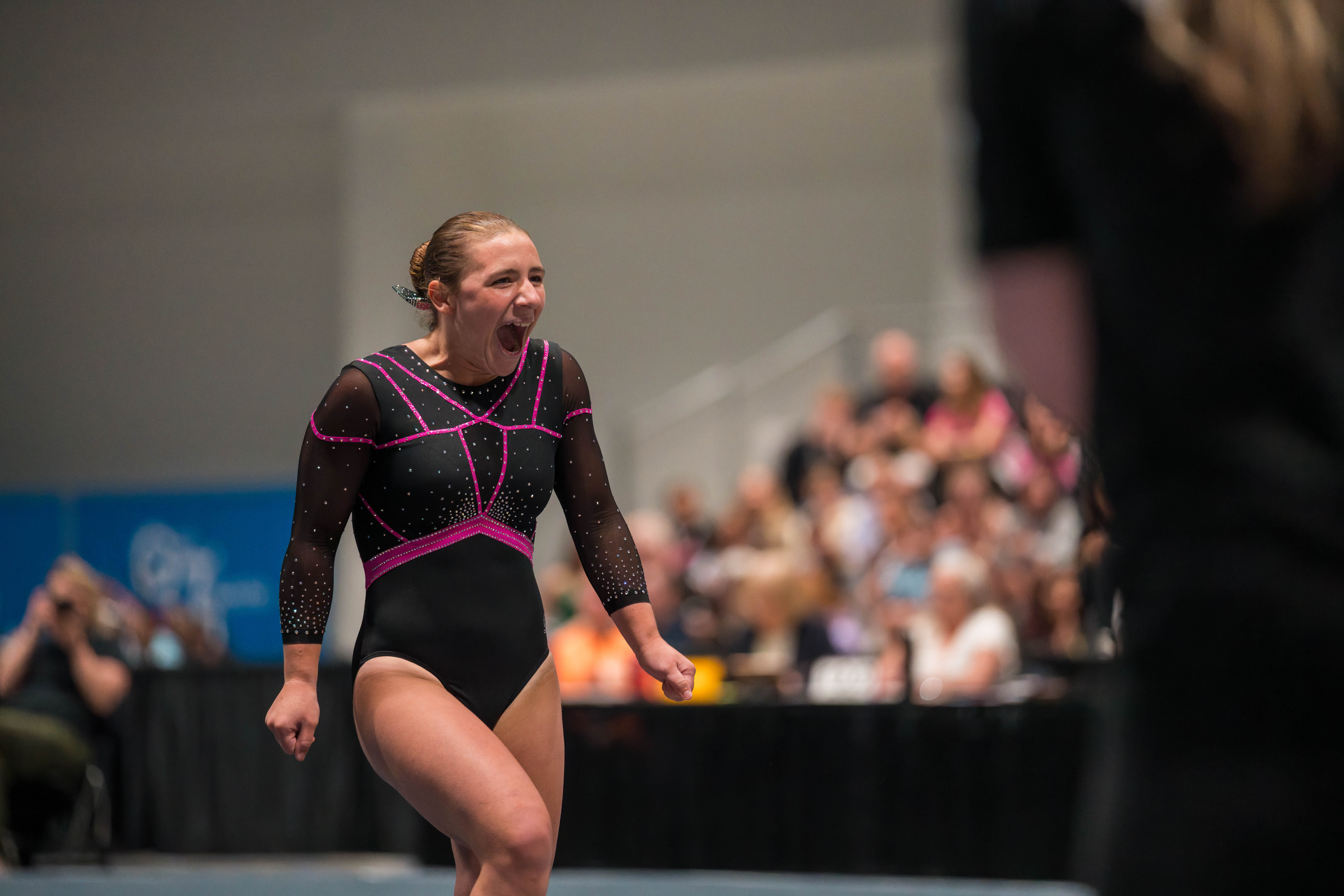 The YMCA National Gymnastics Championship 2025 held at The Resch Center in Green Bay, Wisconsin, USA on June 26th, 2025. Photography by Ross Harried for Second Crop Sports.