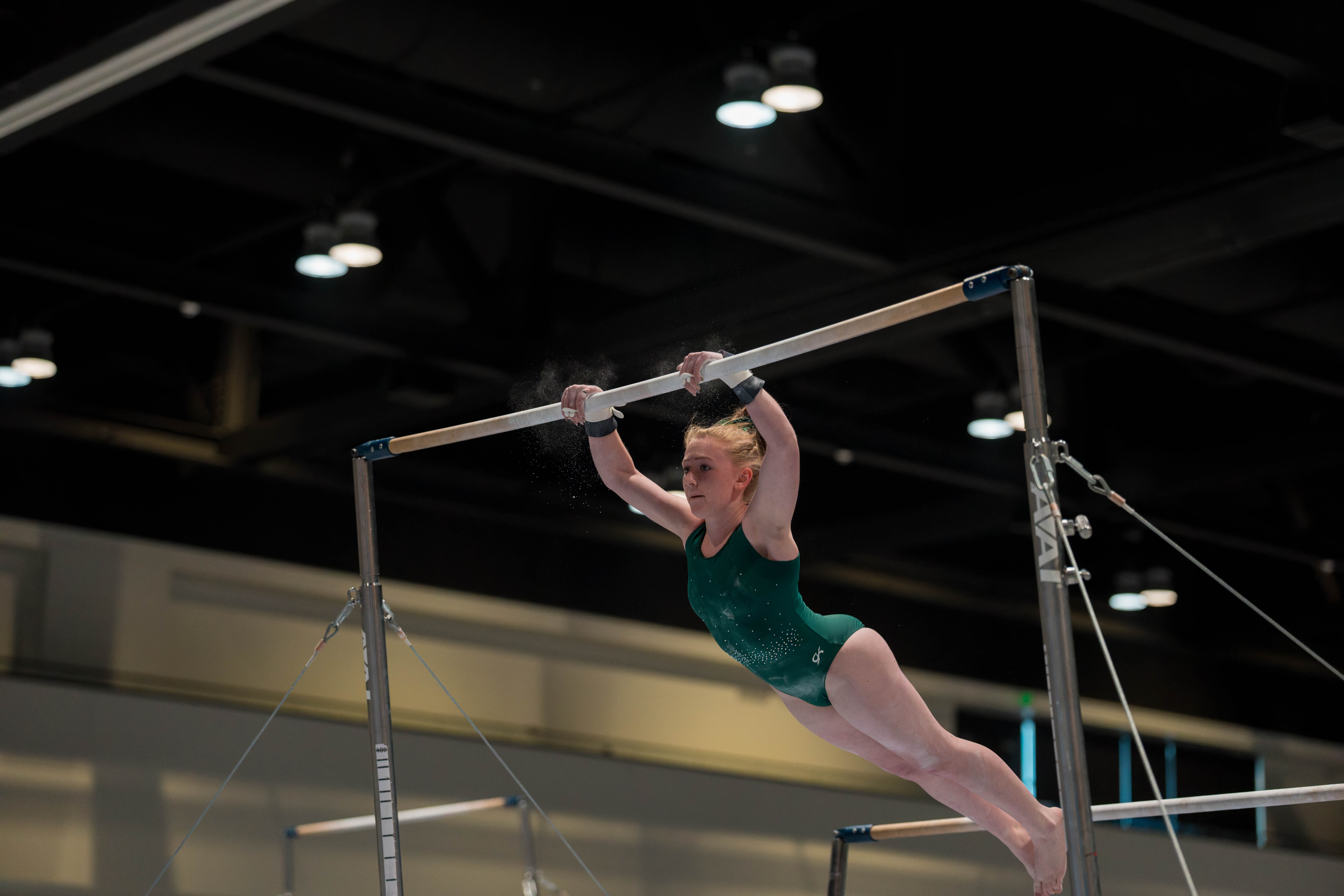 The YMCA National Gymnastics Championship 2025 held at The Resch Center in Green Bay, Wisconsin, USA on June 26th, 2025. Photography by Ross Harried for Second Crop Sports.