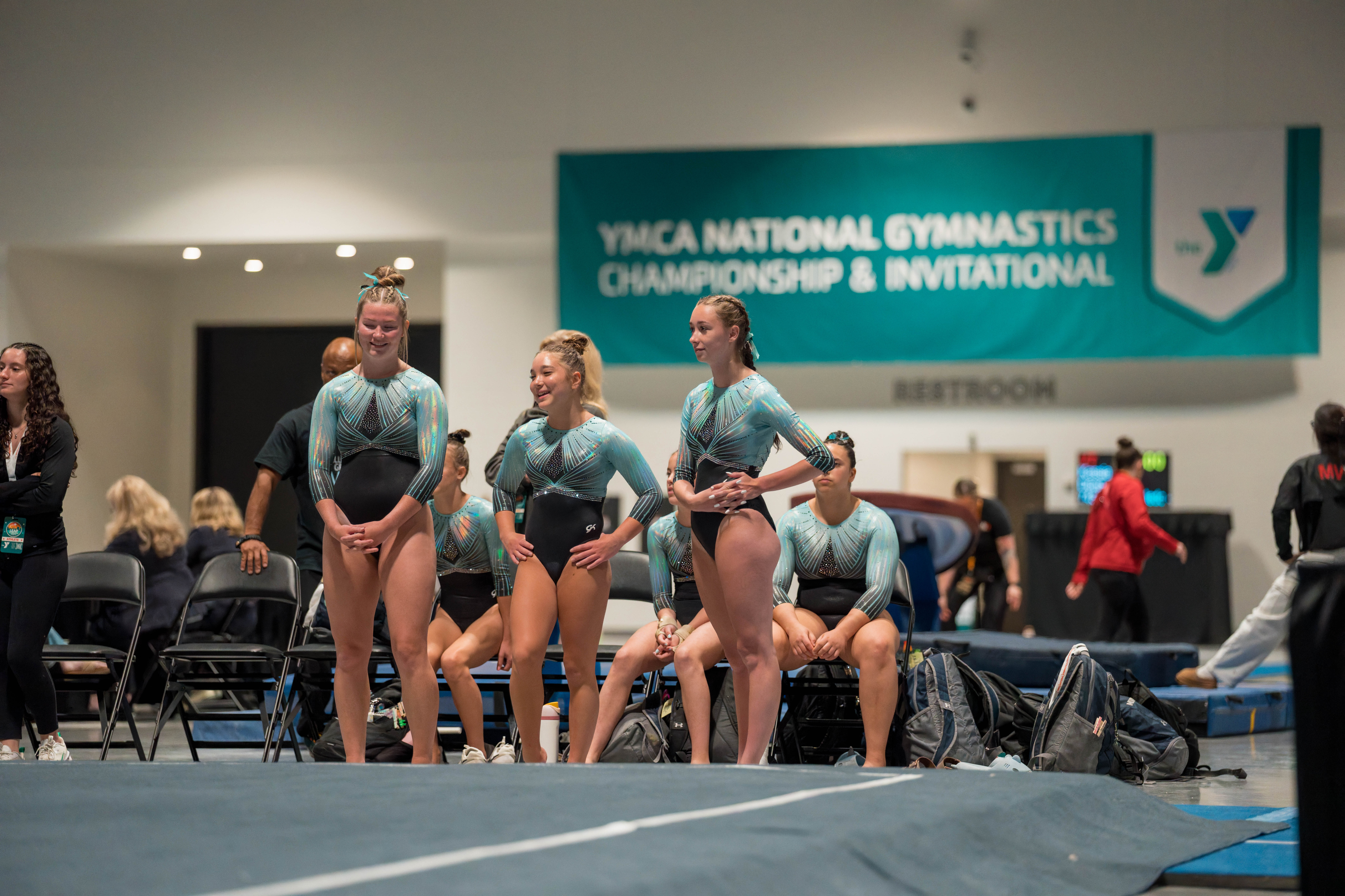The YMCA National Gymnastics Championship 2025 held at The Resch Center in Green Bay, Wisconsin, USA on June 26th, 2025. Photography by Ross Harried for Second Crop Sports.