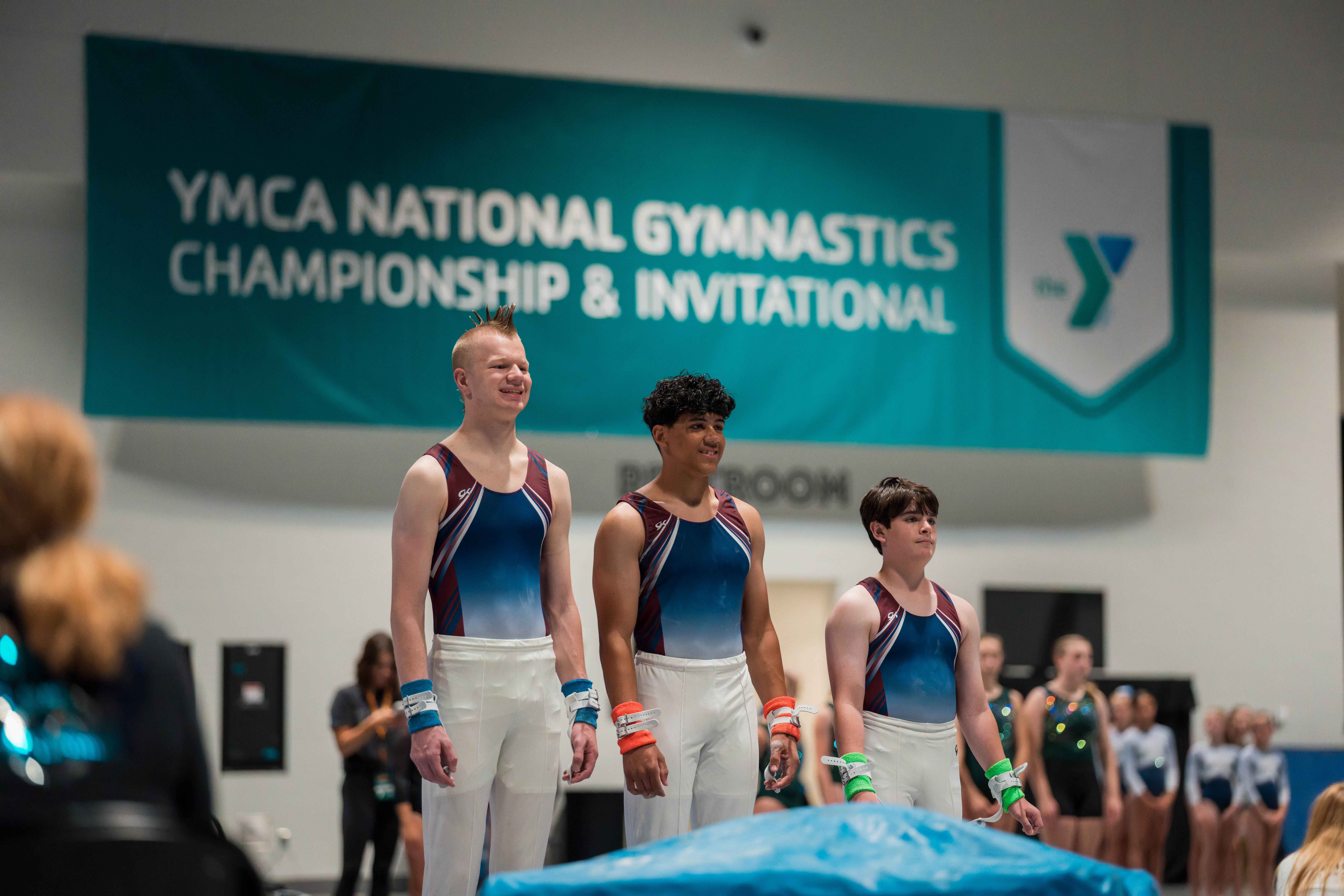 The YMCA National Gymnastics Championship 2025 held at The Resch Center in Green Bay, Wisconsin, USA on June 26th, 2025. Photography by Ross Harried for Second Crop Sports.