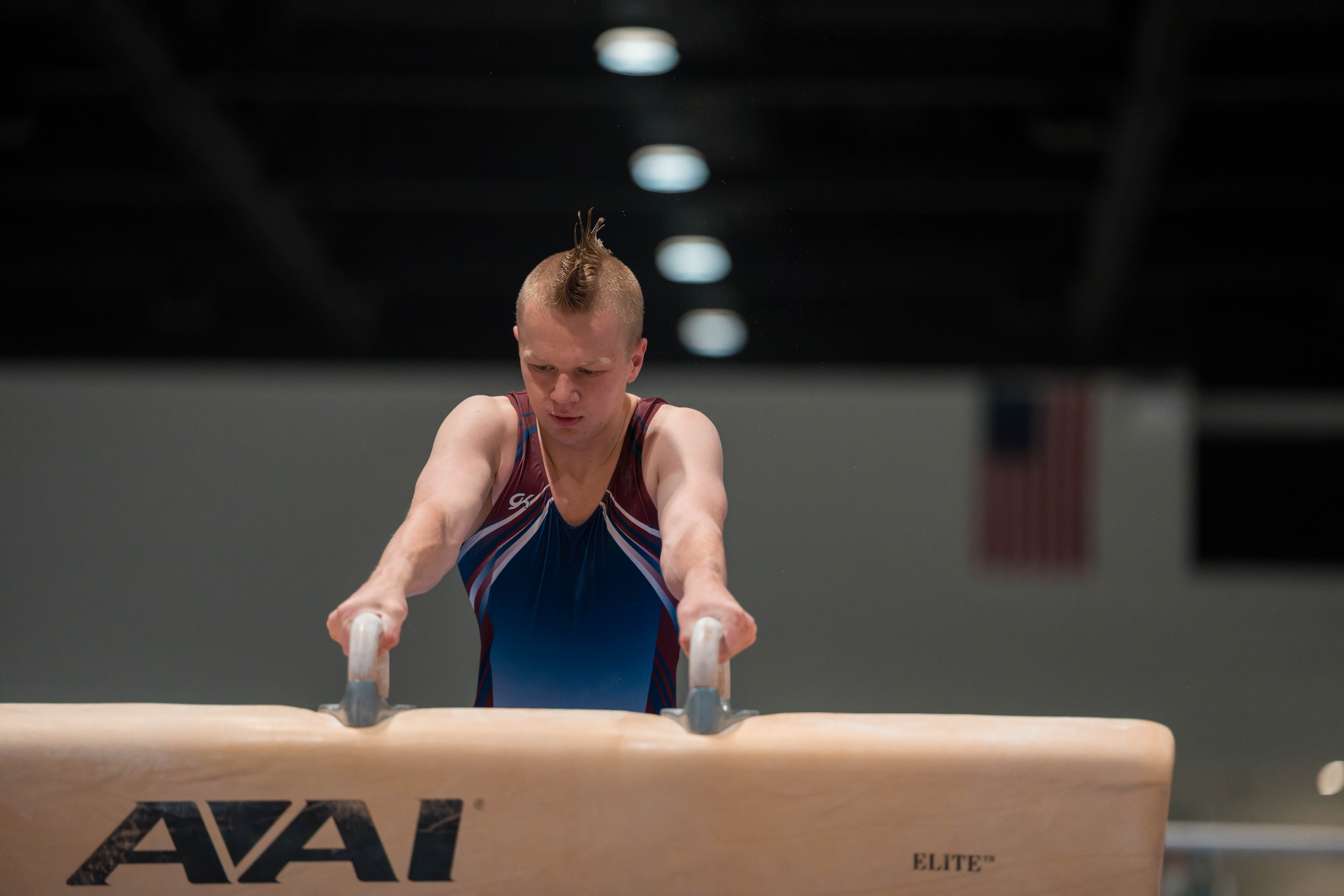The YMCA National Gymnastics Championship 2025 held at The Resch Center in Green Bay, Wisconsin, USA on June 26th, 2025. Photography by Ross Harried for Second Crop Sports.