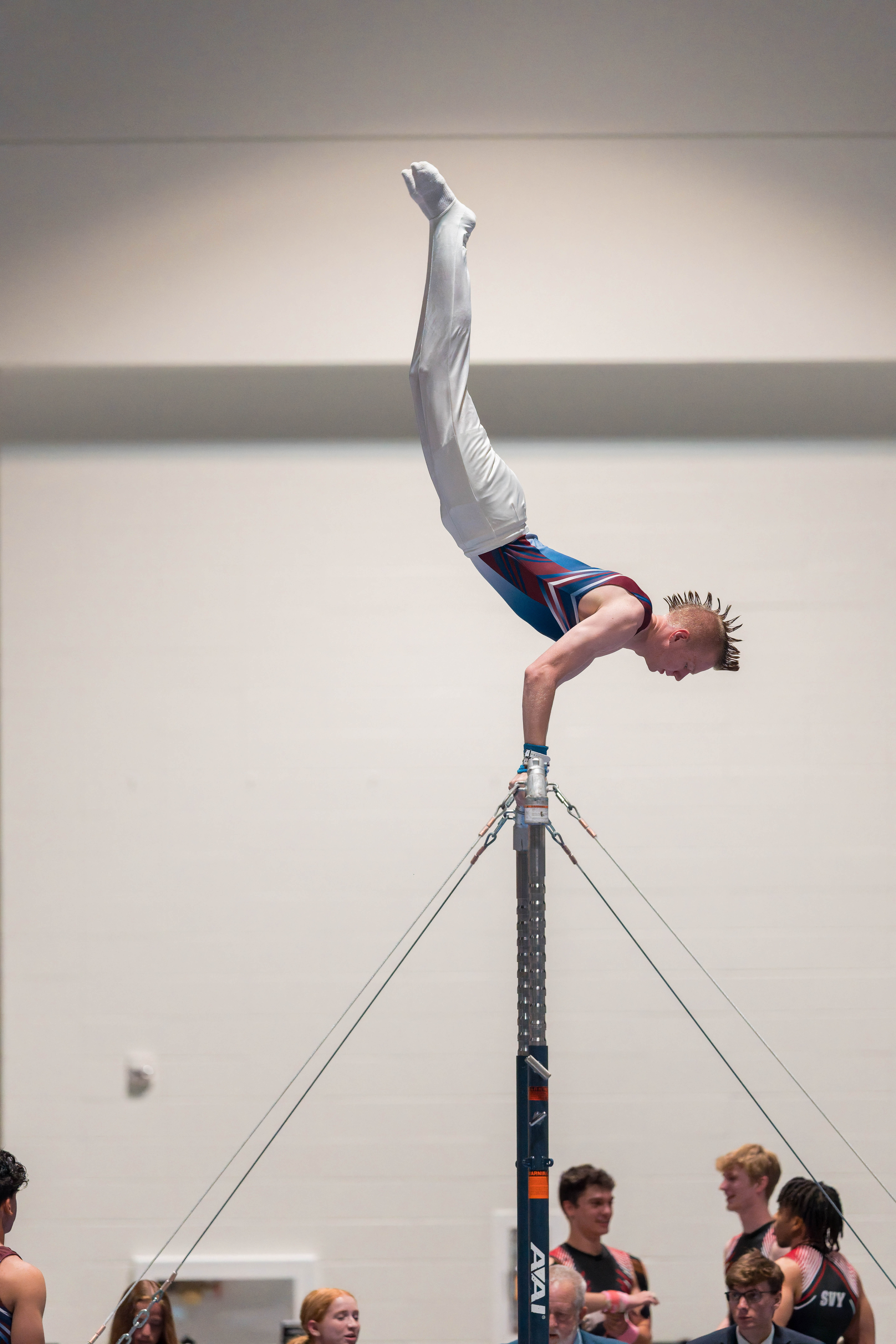 The YMCA National Gymnastics Championship 2025 held at The Resch Center in Green Bay, Wisconsin, USA on June 26th, 2025. Photography by Ross Harried for Second Crop Sports.