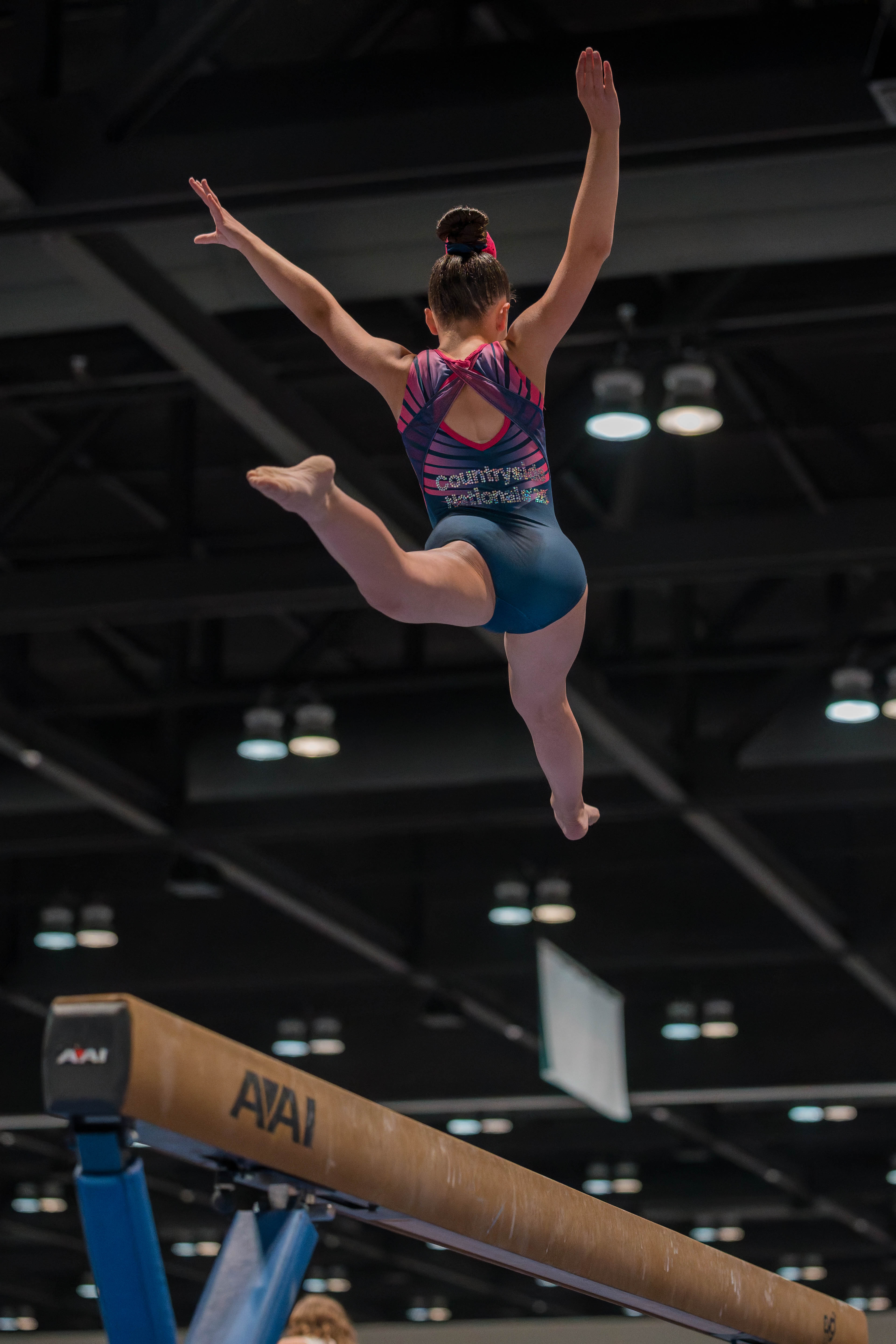 The YMCA National Gymnastics Championship 2025 held at The Resch Center in Green Bay, Wisconsin, USA on June 27th, 2025. Photography by Ross Harried for Second Crop Sports.