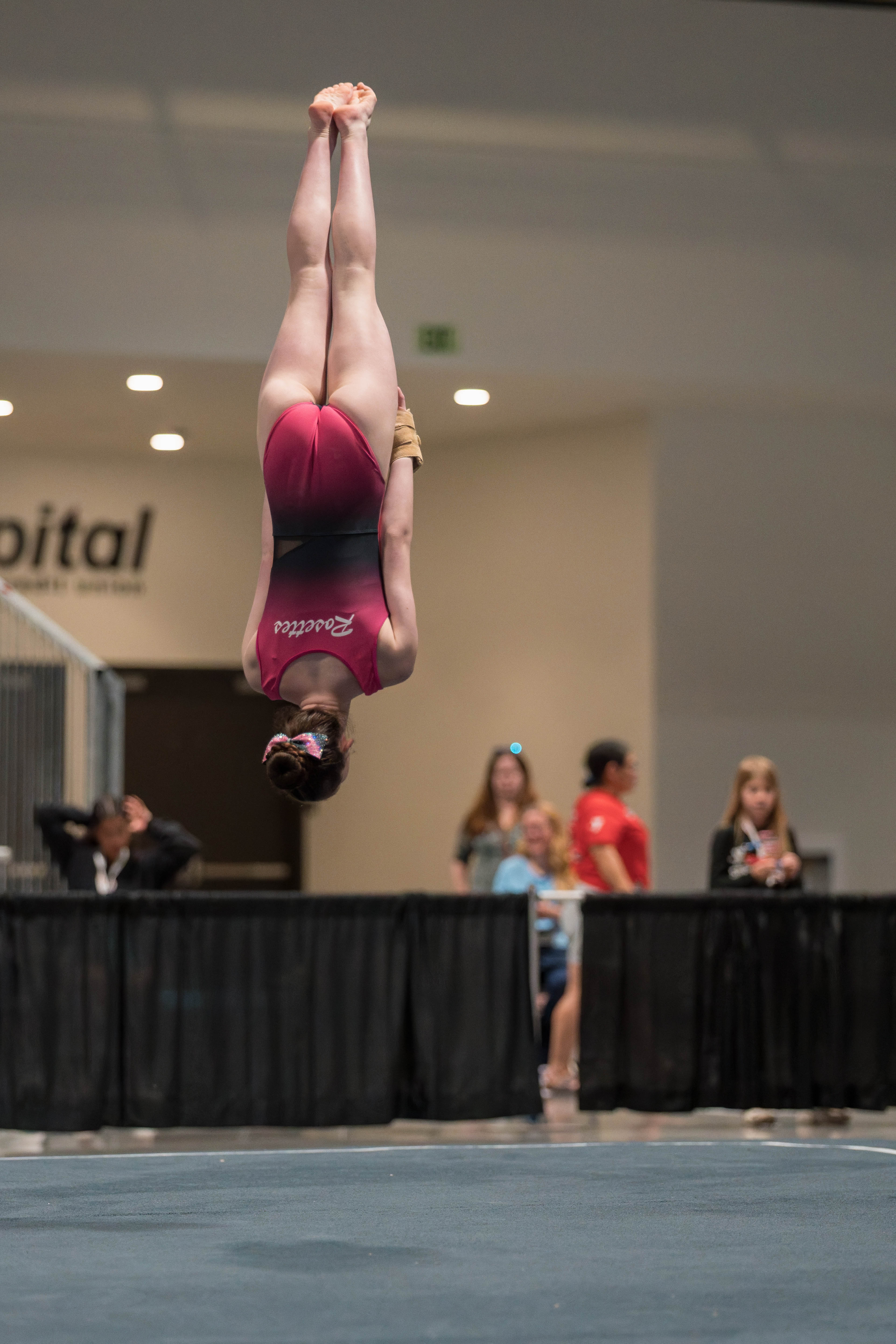 The YMCA National Gymnastics Championship 2025 held at The Resch Center in Green Bay, Wisconsin, USA on June 27th, 2025. Photography by Ross Harried for Second Crop Sports.