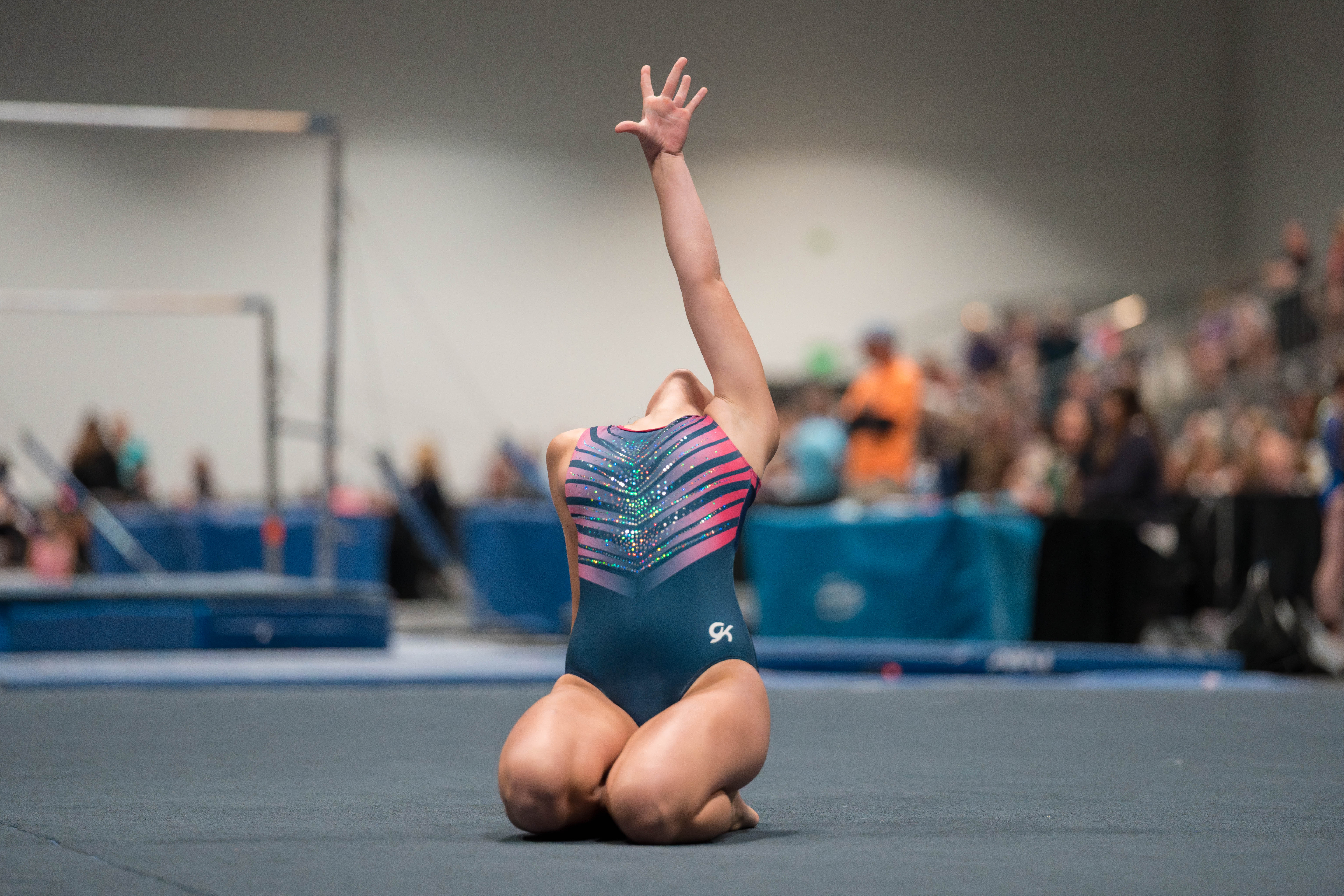 The YMCA National Gymnastics Championship 2025 held at The Resch Center in Green Bay, Wisconsin, USA on June 27th, 2025. Photography by Ross Harried for Second Crop Sports.