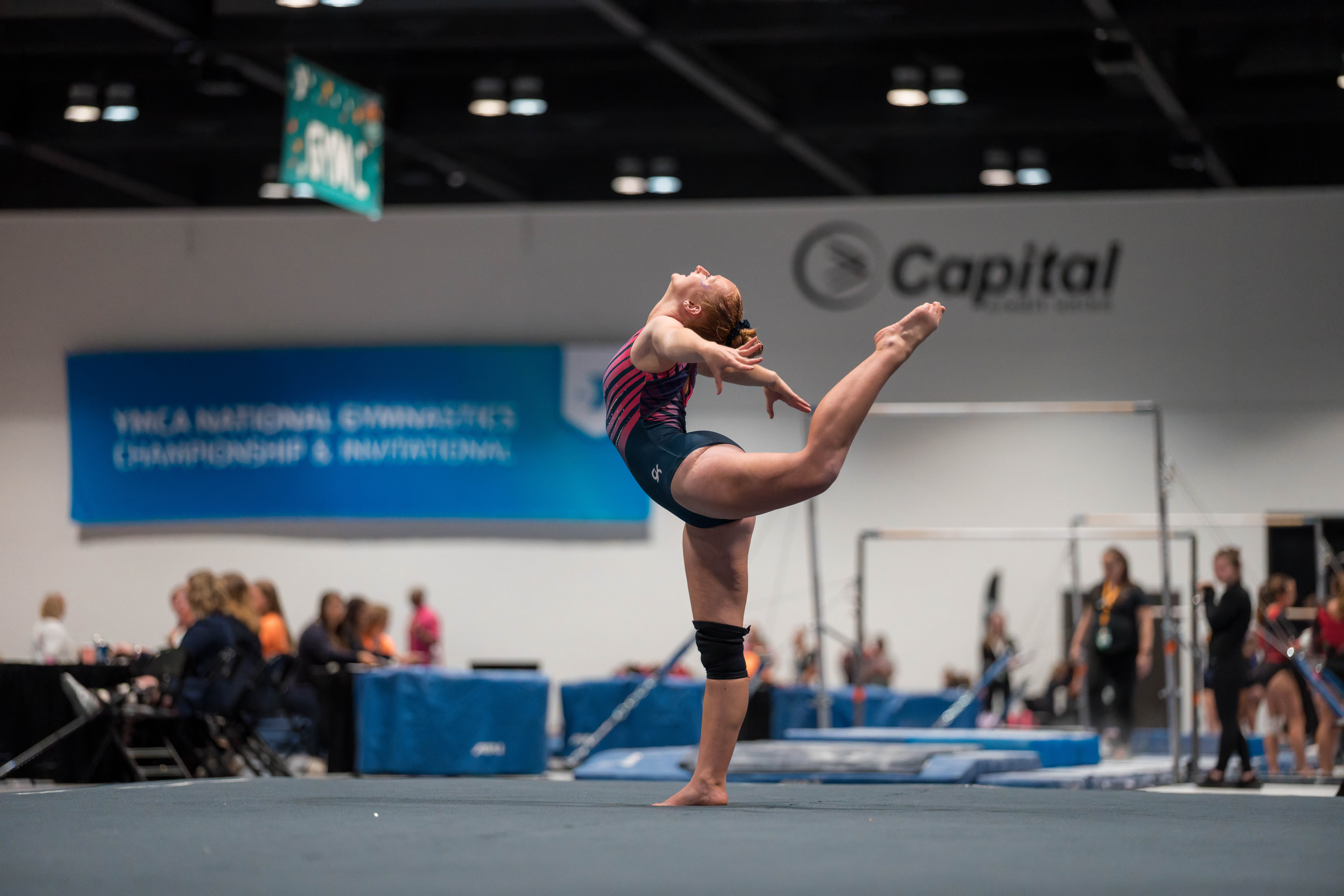 The YMCA National Gymnastics Championship 2025 held at The Resch Center in Green Bay, Wisconsin, USA on June 27th, 2025. Photography by Ross Harried for Second Crop Sports.