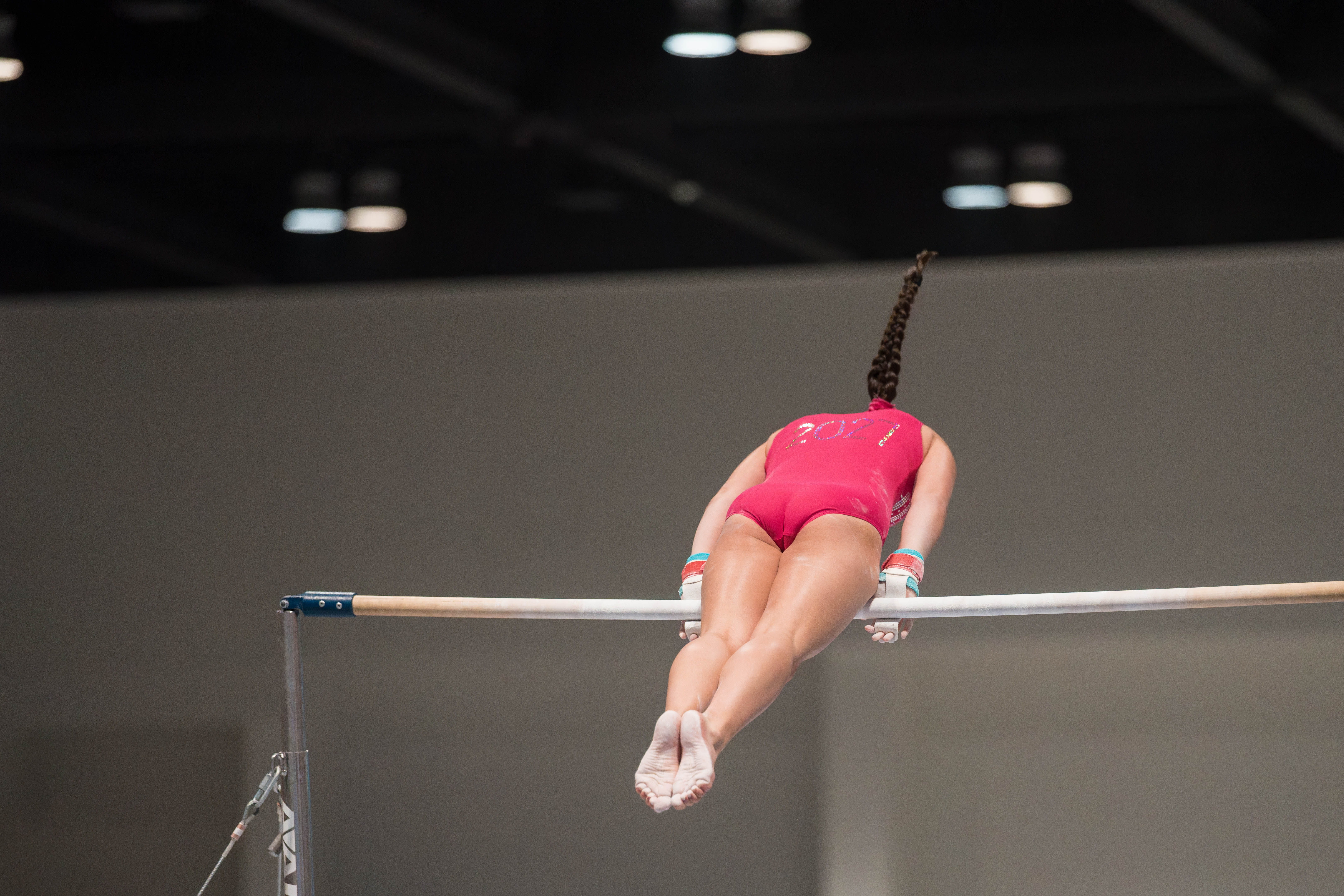 The YMCA National Gymnastics Championship 2025 held at The Resch Center in Green Bay, Wisconsin, USA on June 27th, 2025. Photography by Ross Harried for Second Crop Sports.