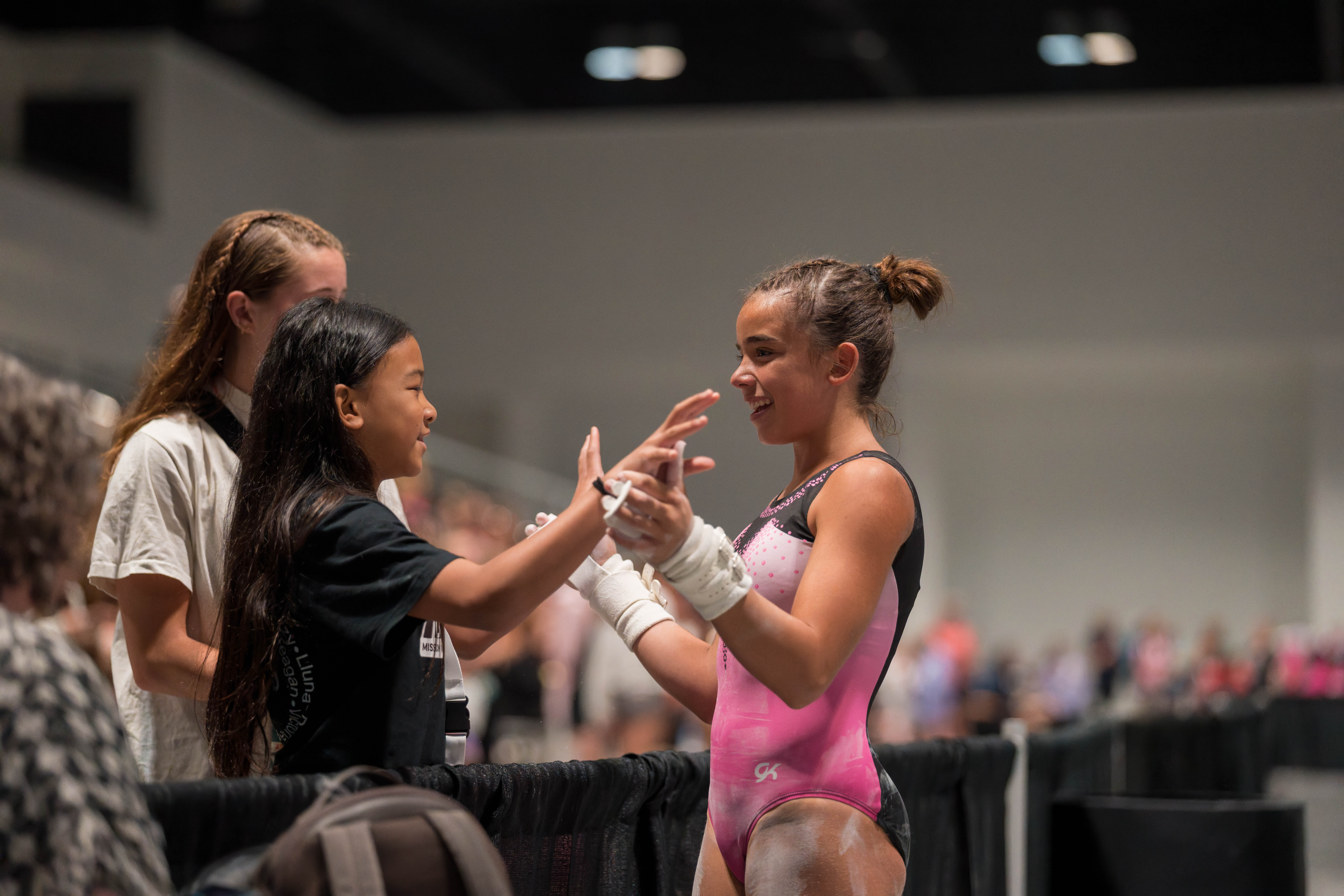 The YMCA National Gymnastics Championship 2025 held at The Resch Center in Green Bay, Wisconsin, USA on June 27th, 2025. Photography by Ross Harried for Second Crop Sports.